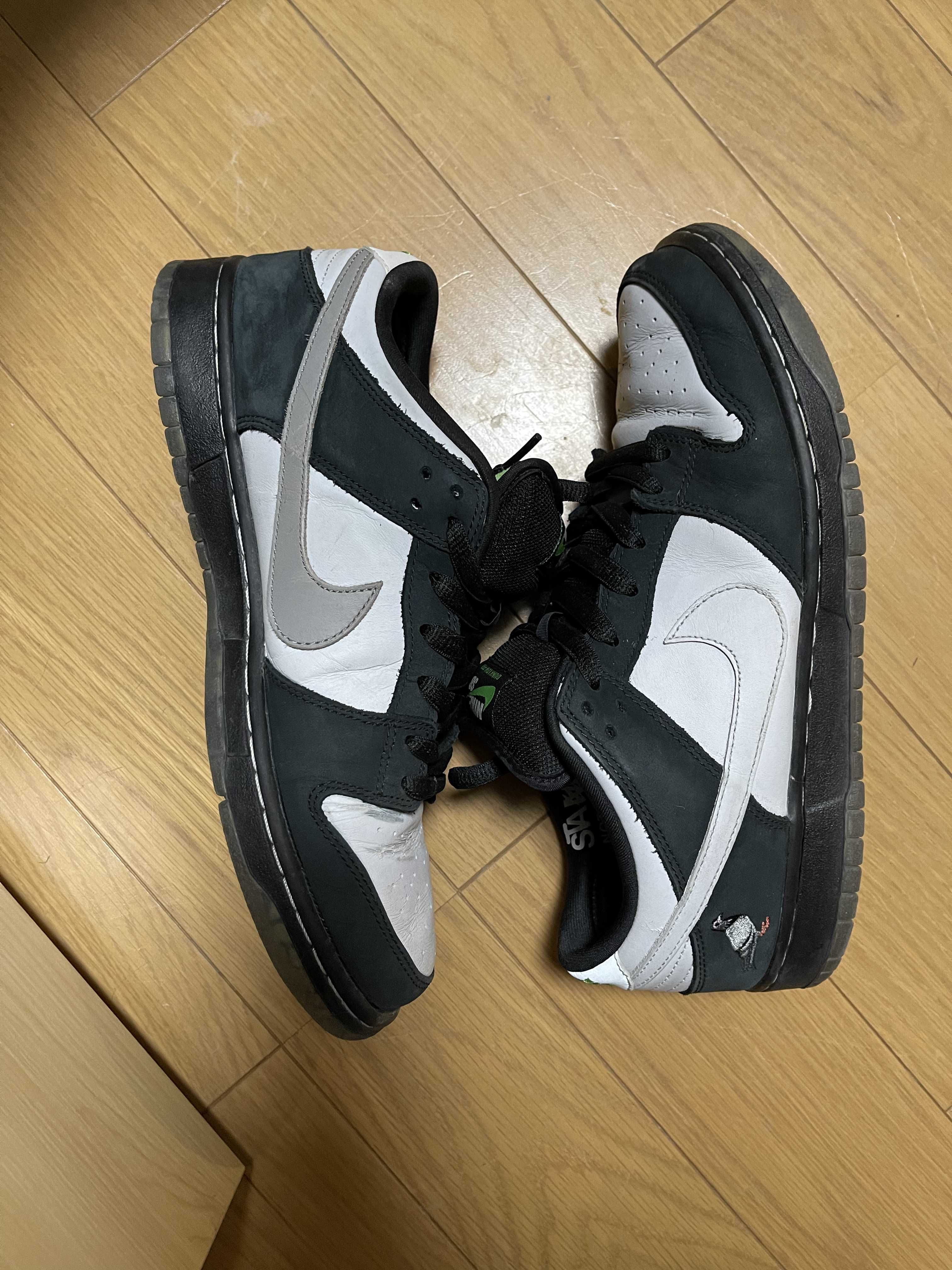 STAPLE × Nike SB Dunk Low "Pigeon Black/White"