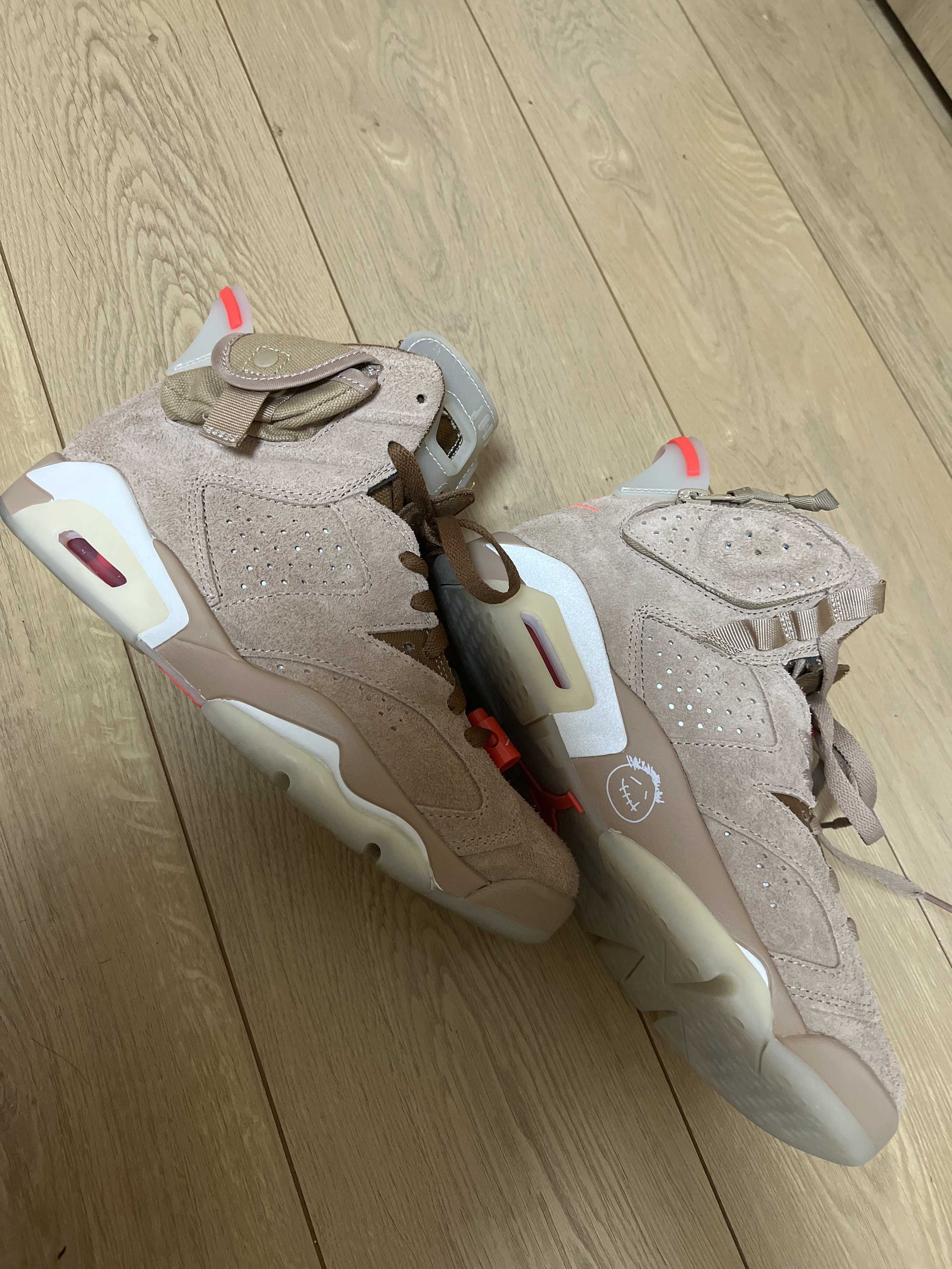 Travis Scott × Nike Air Jordan 6 "British Khaki"
