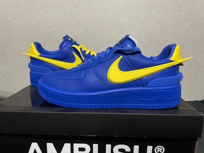 AMBUSH × Nike Air Force 1 Low "Game Royal and Vivid Sulfur"