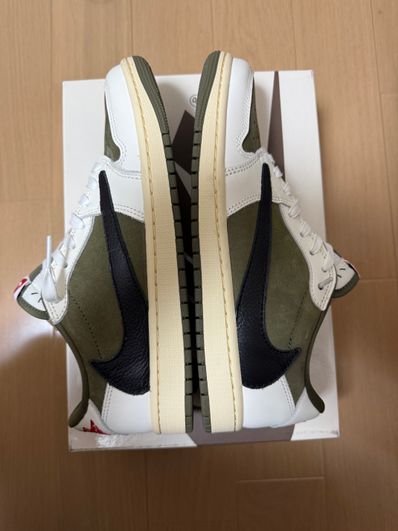 Travis Scott × Nike Air Jordan 1 Low OG SP "Reverse Olive"