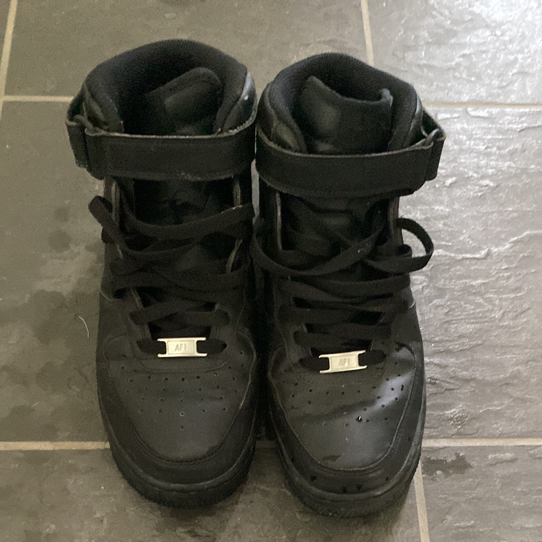 Nike Air Force 1 Mid '07 "Black/Black" (315123-001/CW2289-001)