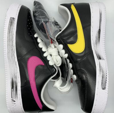 PEACEMINUSONE × Nike Air Force 1 Low '07 Para-Noise 3.0 "Black and Multi-Color" / G-DRAGON