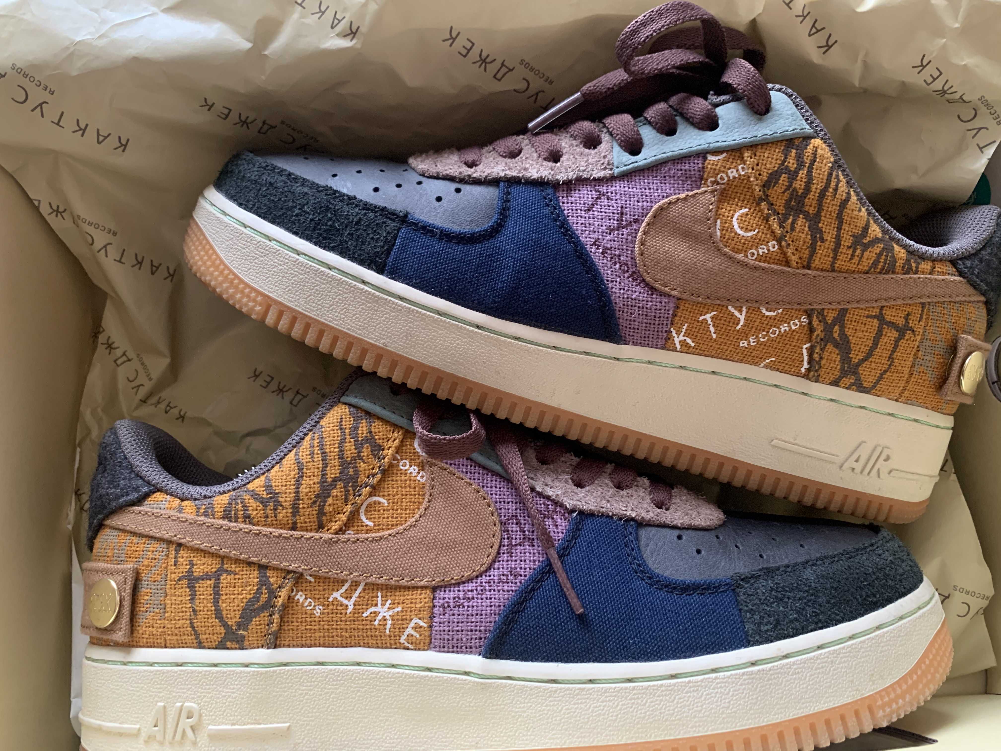 Travis Scott × Nike Air Force 1 Low Cactus Jack "Multi Color"
