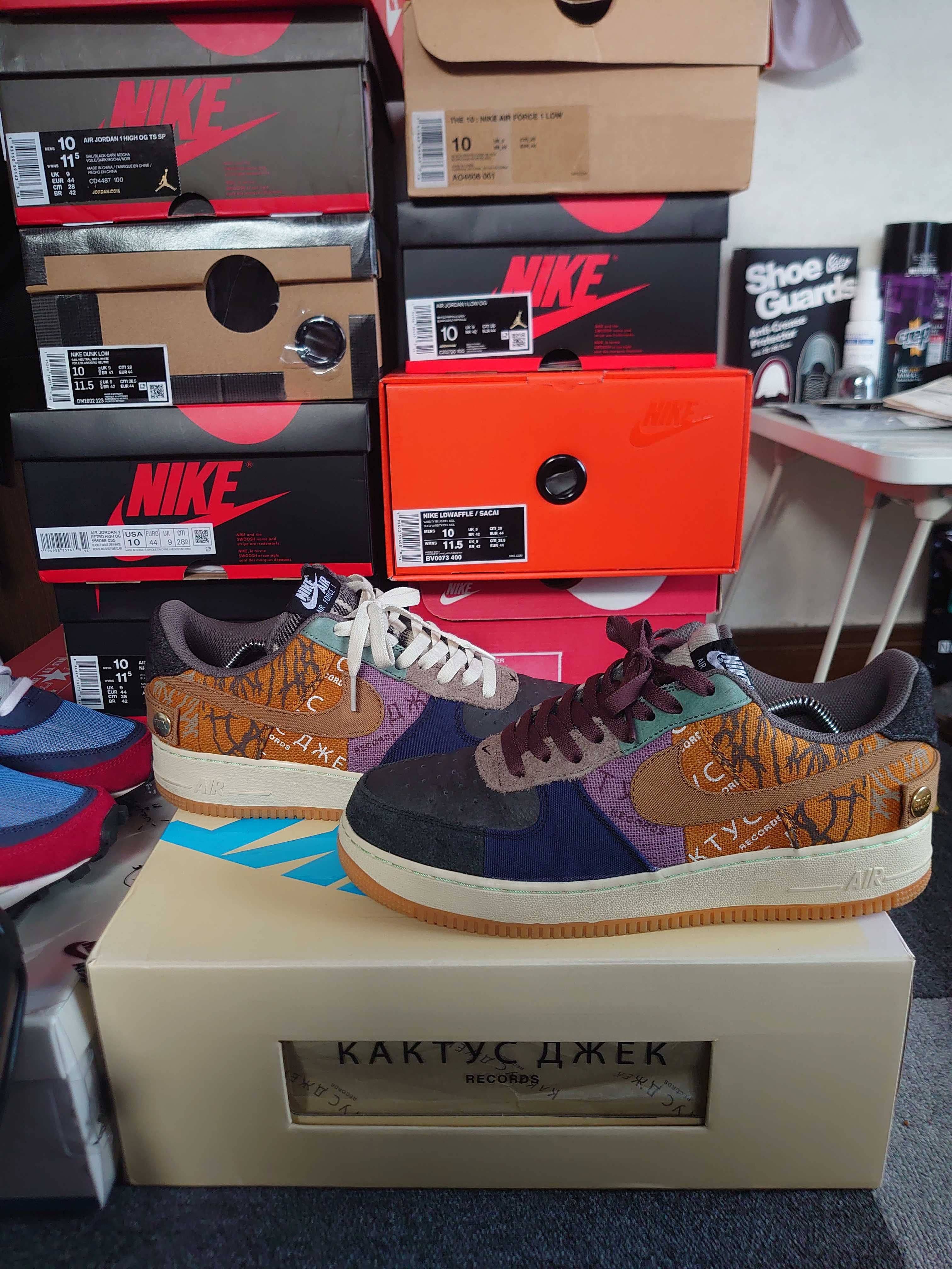 Travis Scott × Nike Air Force 1 Low Cactus Jack "Multi Color"