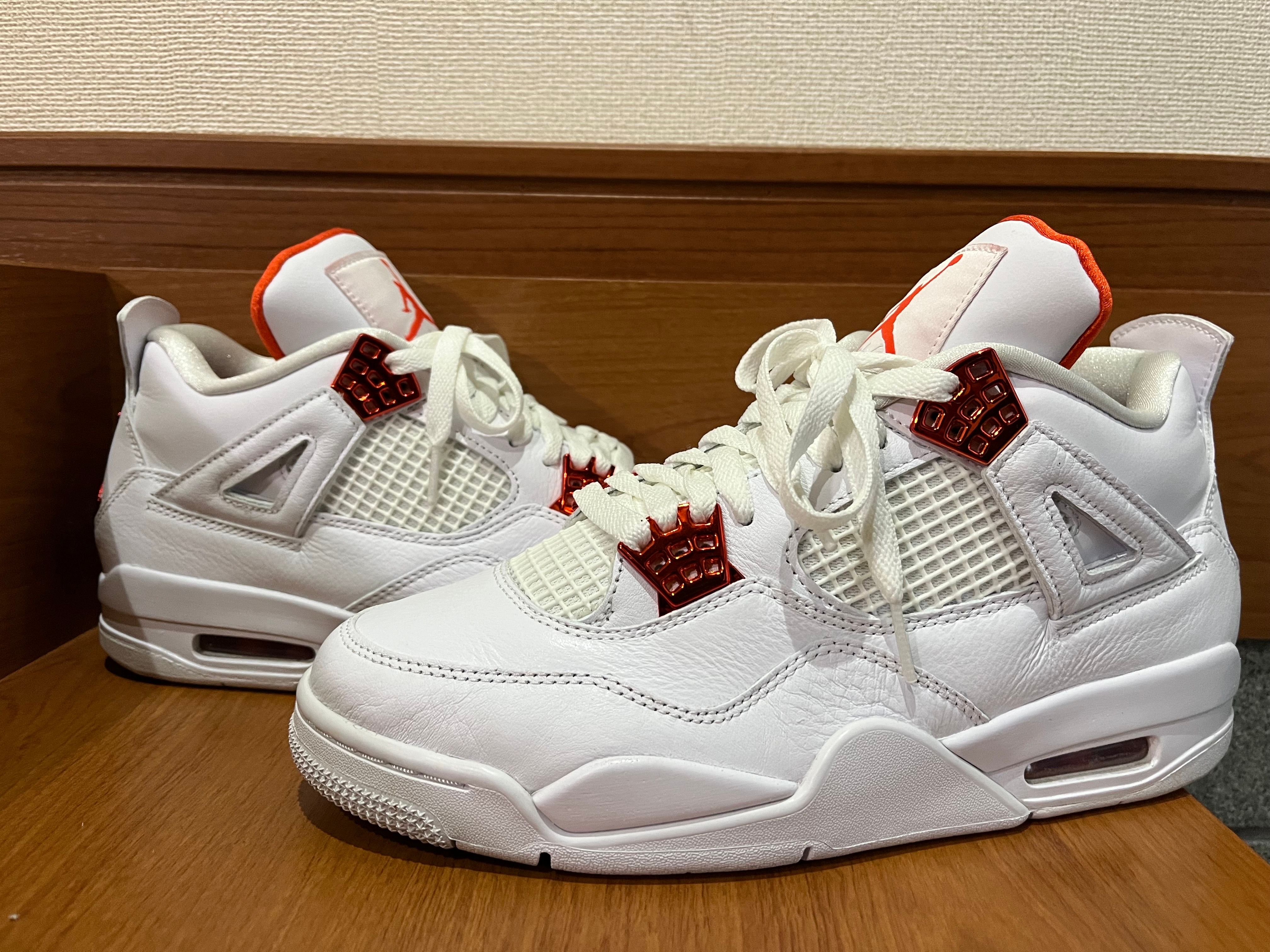 Nike Air Jordan 4 Retro "White/Team Orange"
