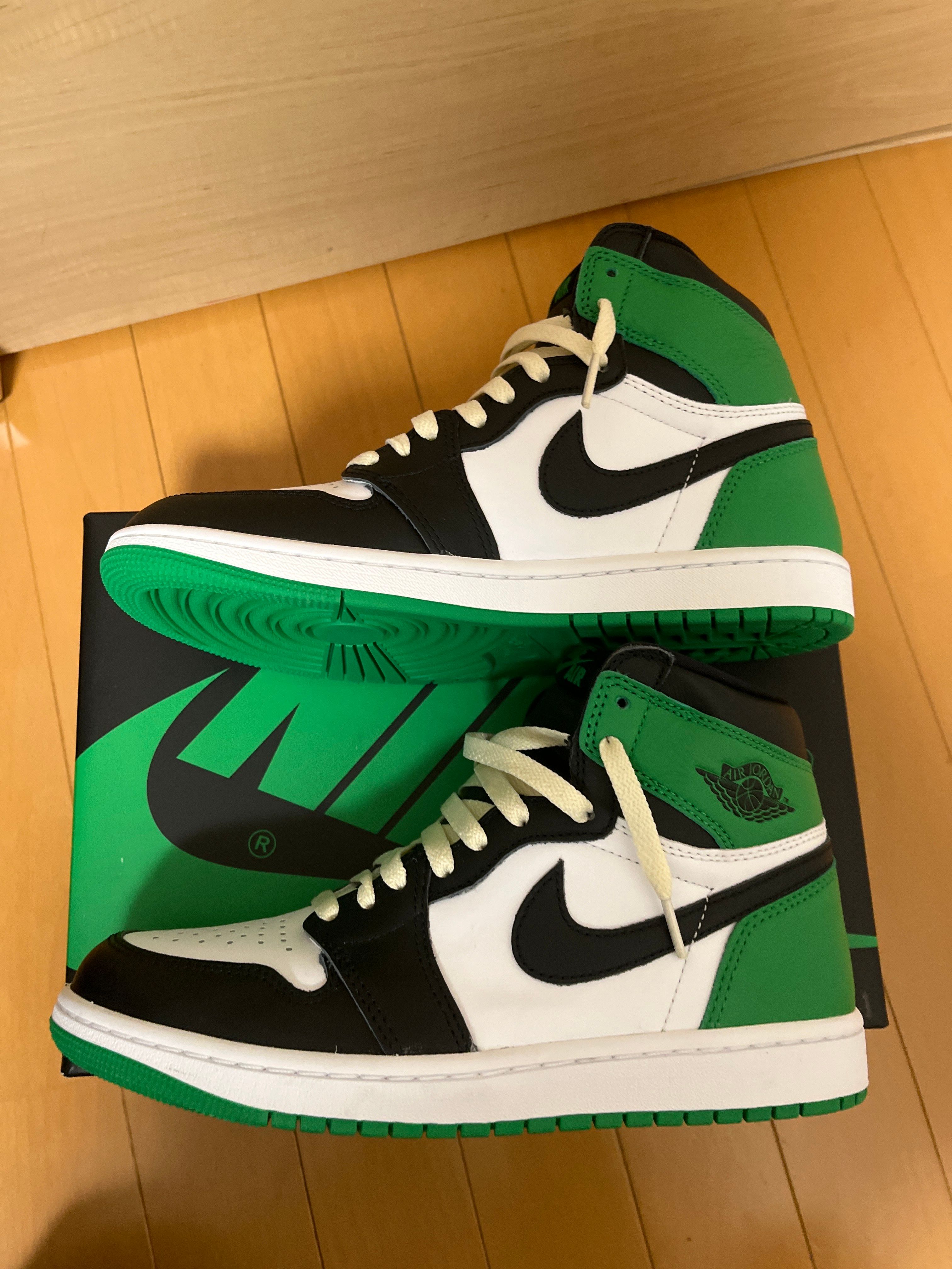 Nike Air Jordan 1 Retro High OG "Celtics/Black and Lucky Green" (2023)