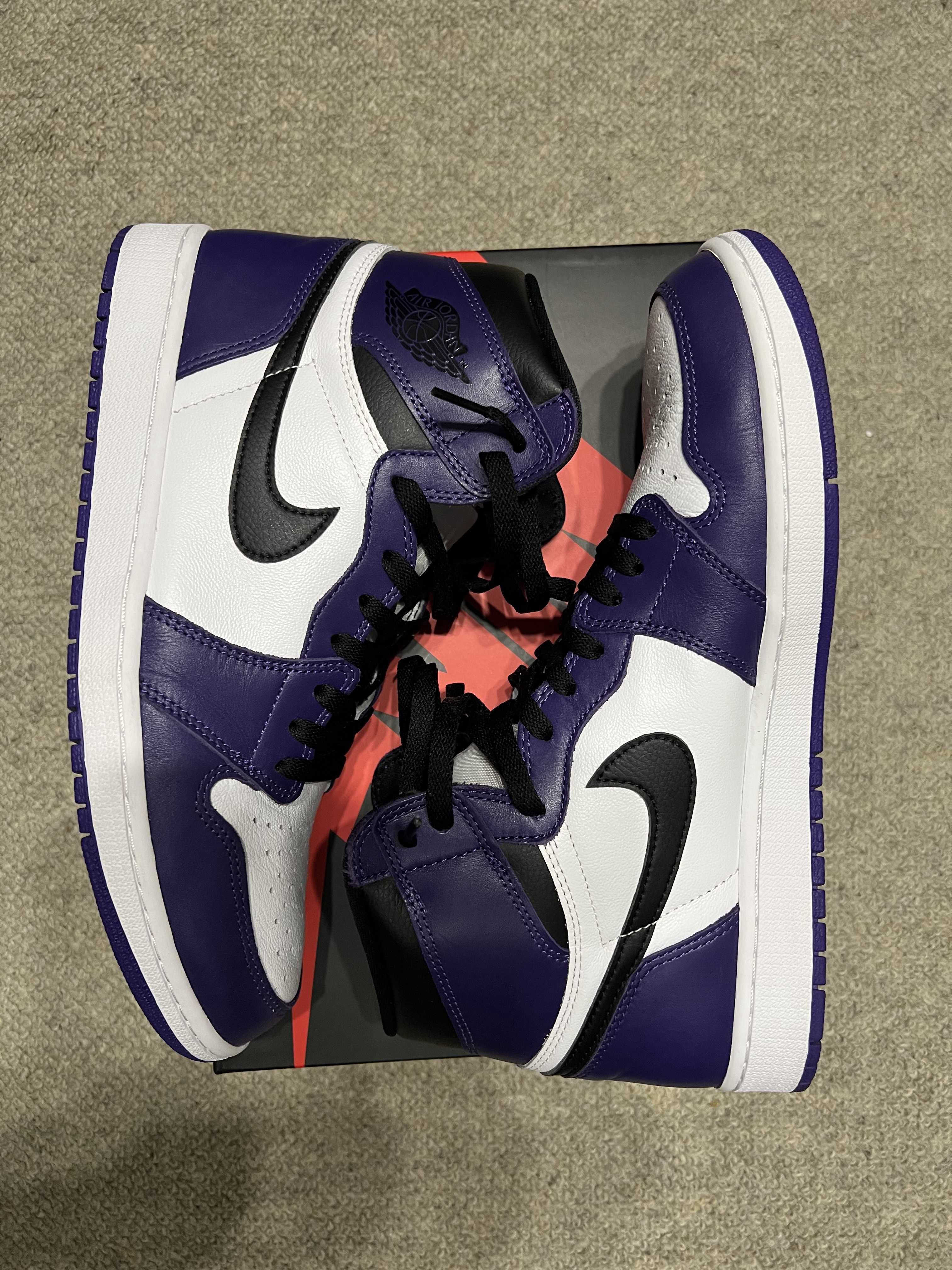 Nike Air Jordan 1 Retro High OG "Court Purple White/Black" (2020)