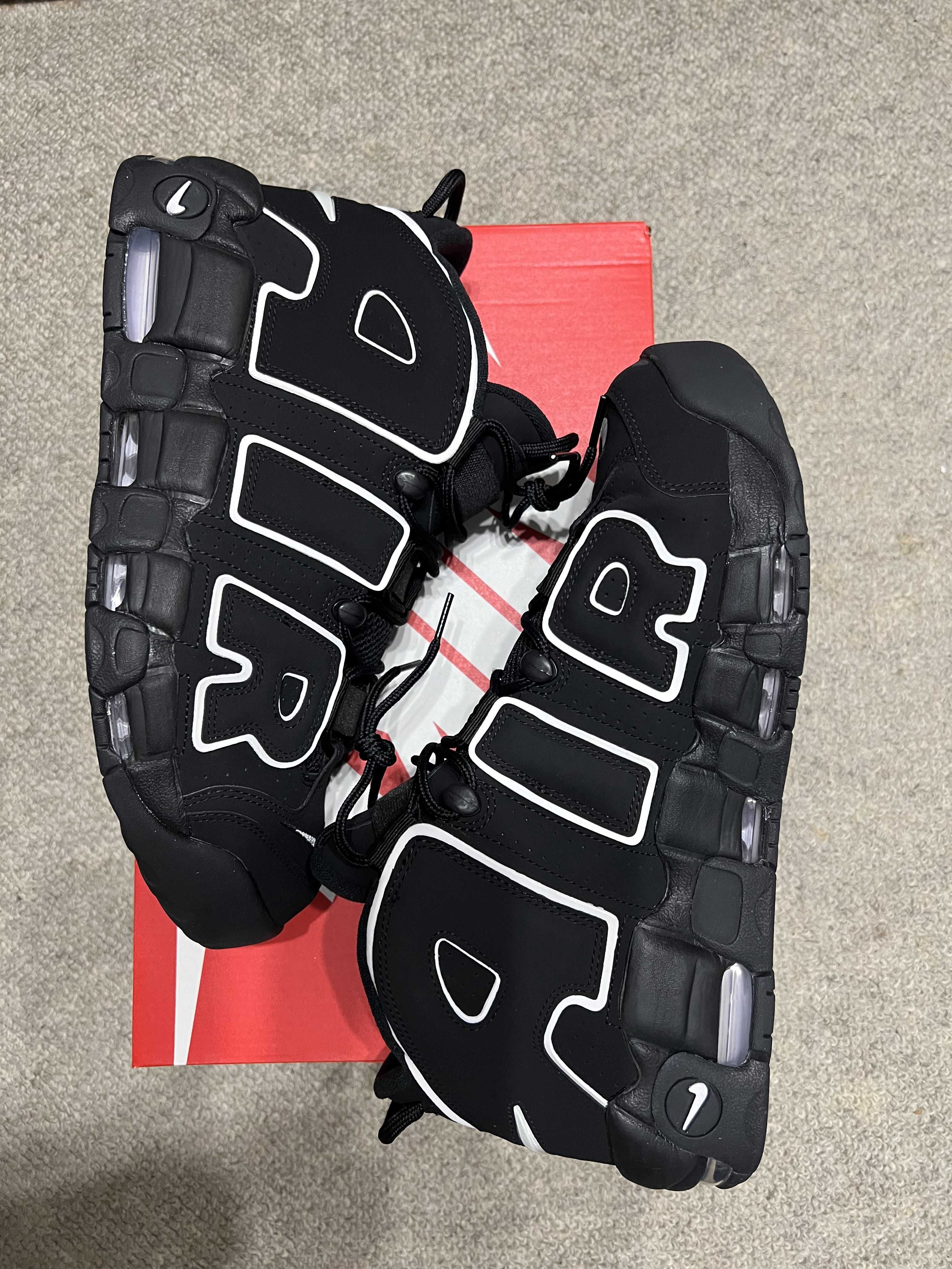 Nike Air More Uptempo "Black/White"(2020)