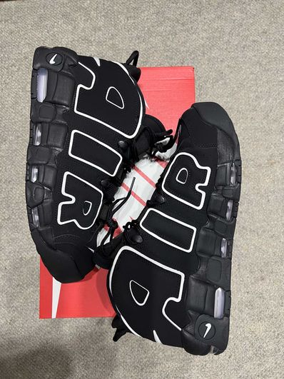 Nike Air More Uptempo "Black/White"(2020)