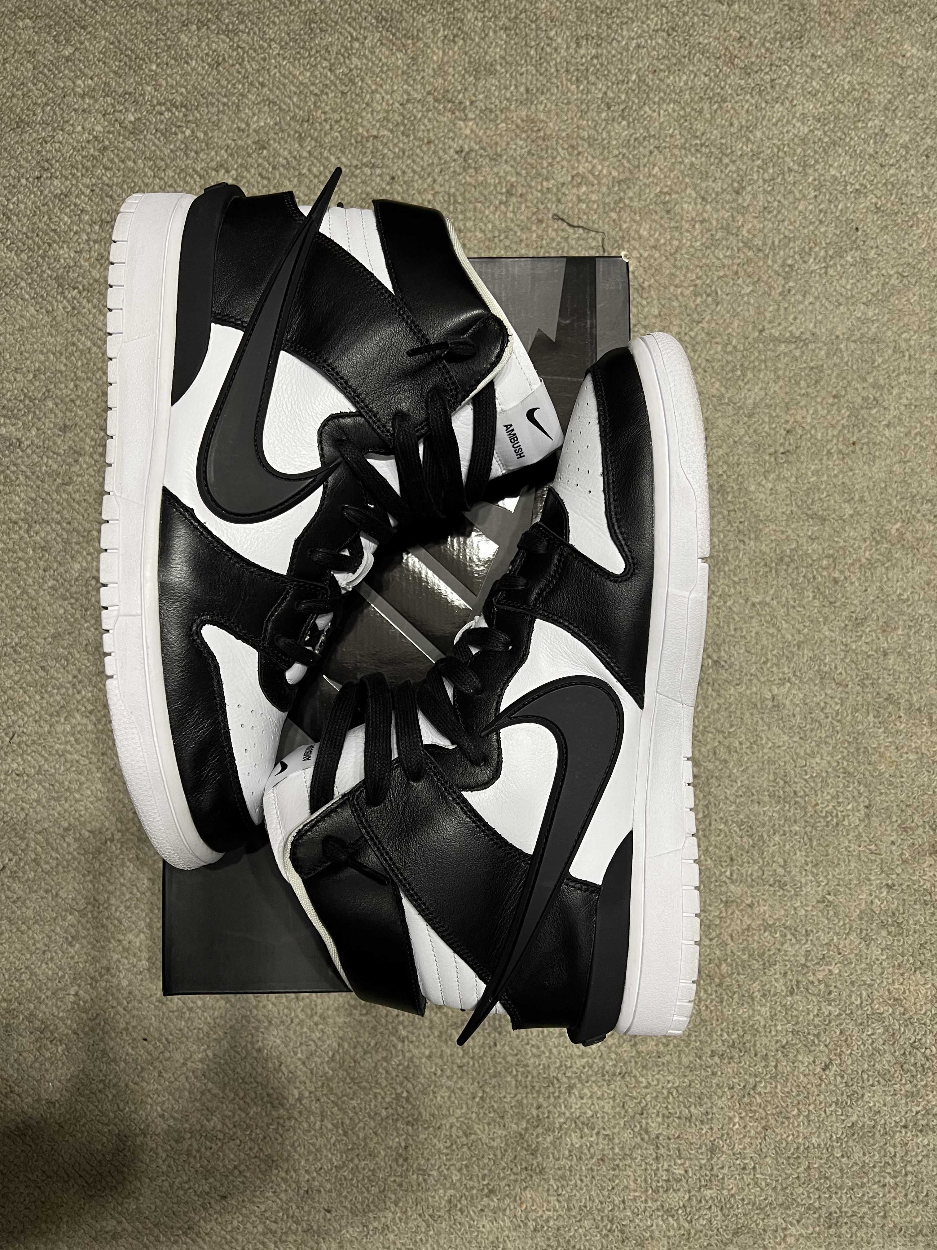 AMBUSH × Nike Dunk High "Black"