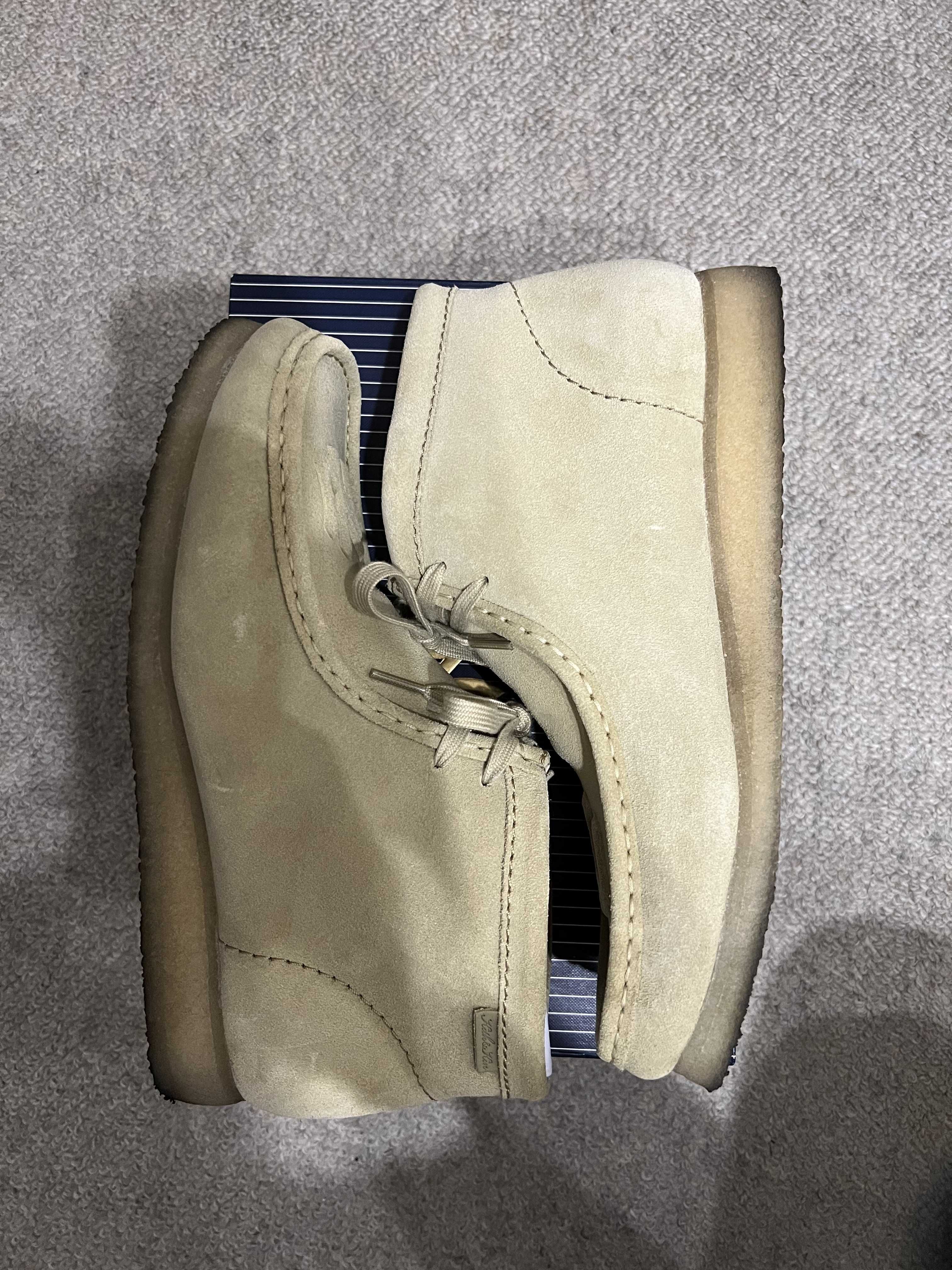 KITH × New York Yankees × Clarks Wallabee Hi "Maple"