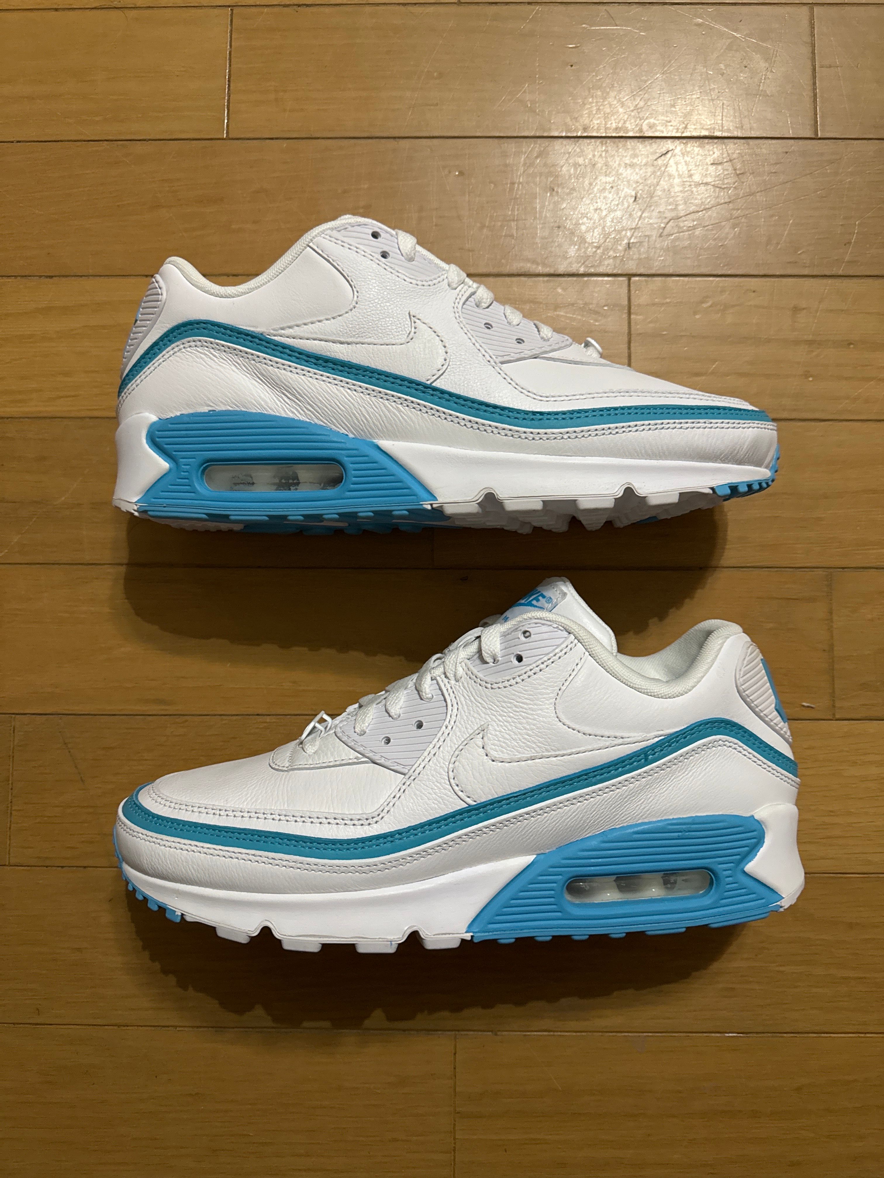 UNDEFEATED × Nike Air Max 90 "White/Blue"