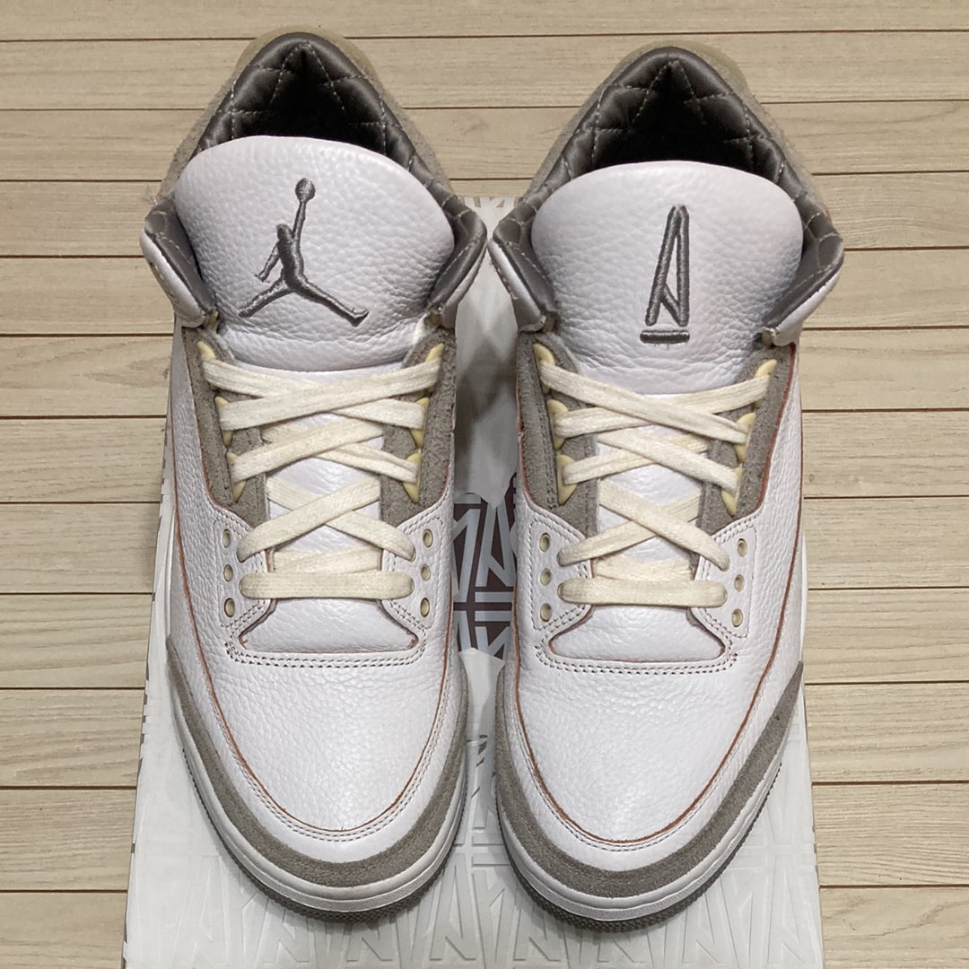 A Ma Maniere × Nike Women's Air Jordan 3 Retro SP "White/Medium Grey Violet Ore"