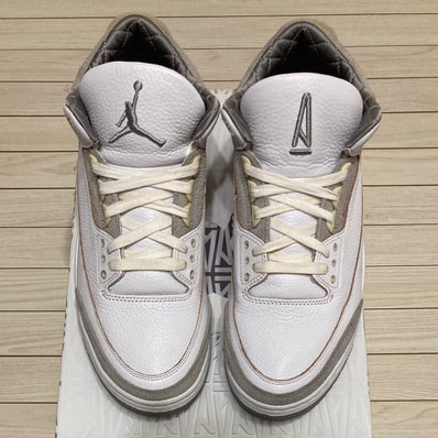 A Ma Maniere × Nike Women's Air Jordan 3 Retro SP "White/Medium Grey Violet Ore"