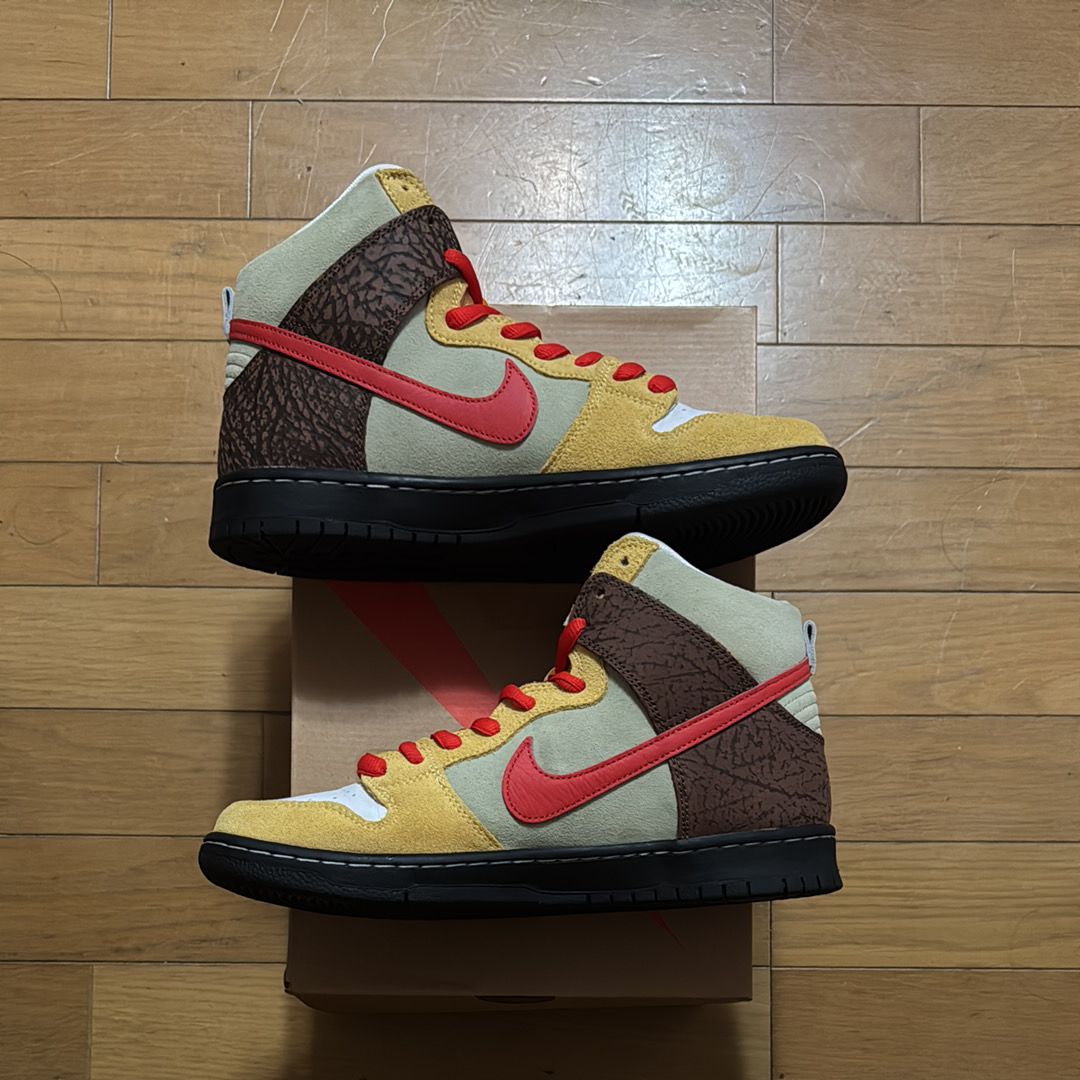 Color Skates x Nike SB Dunk High "Kebab And Destroy"