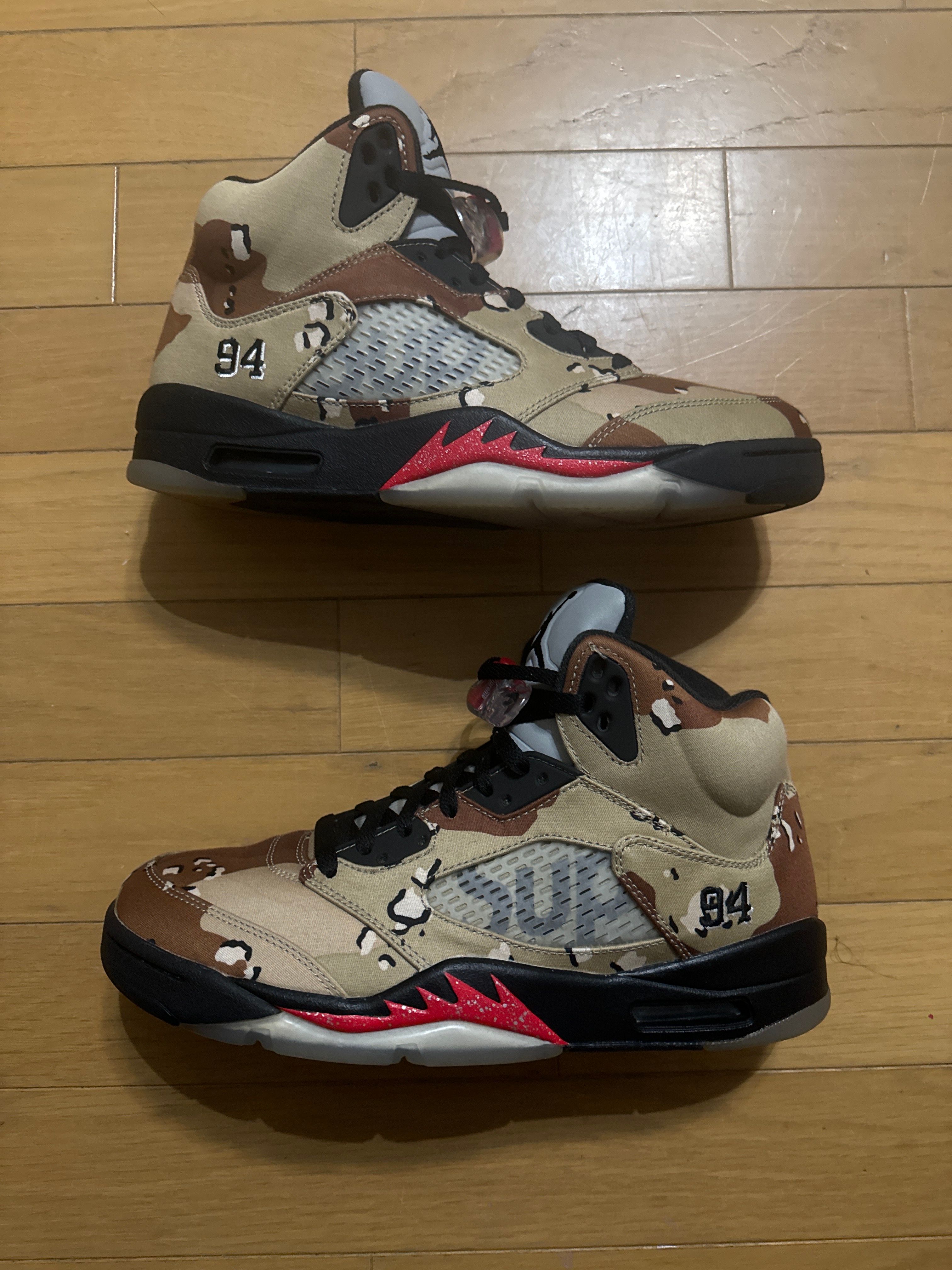 Supreme × Nike Air Jordan 5 Retro "Desert Camo"