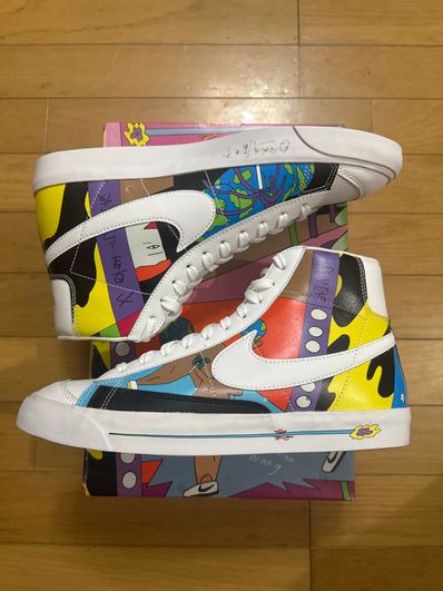 RUOHAN WANG × NIKE BLAZER MID FLYLEATHER