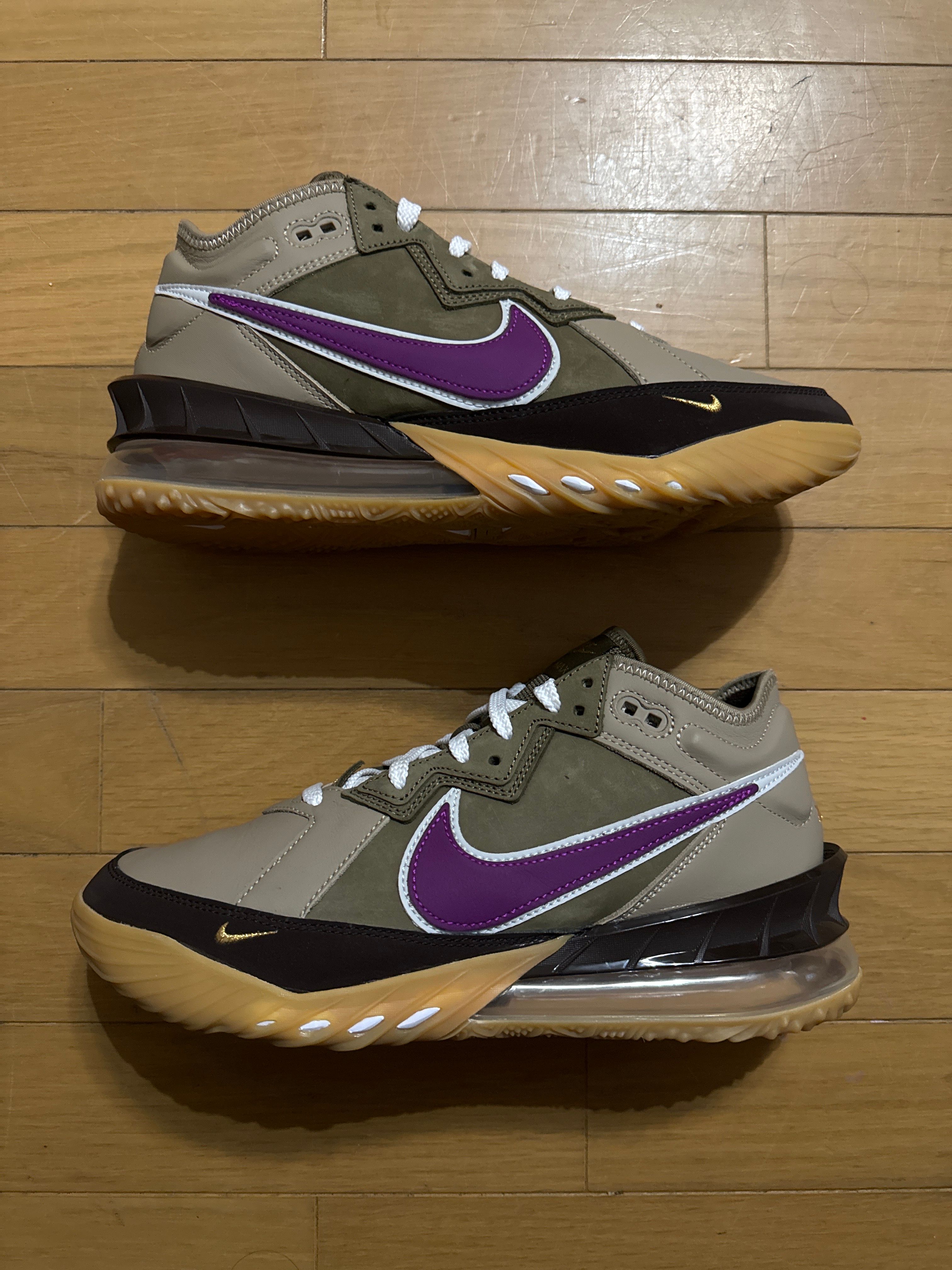atmos × Nike LeBron 18 Low "Viotech"