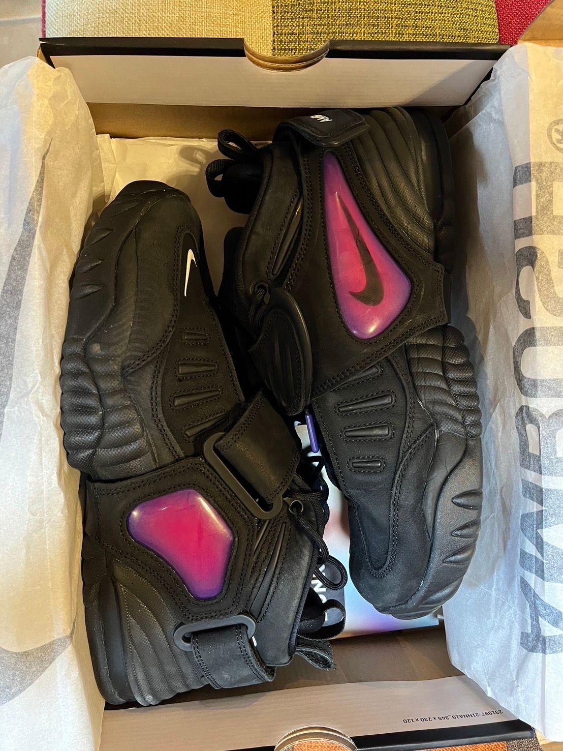 AMBUSH × Nike Air Adjust Force "Black and Psychic Purple"