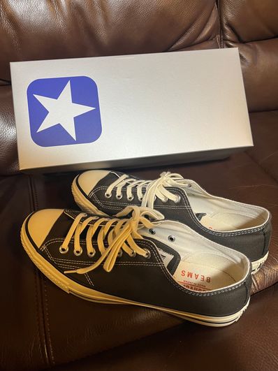 BEAMS Exclusive Converse Canvas All Star J 80s OX / BM "Charcoal"