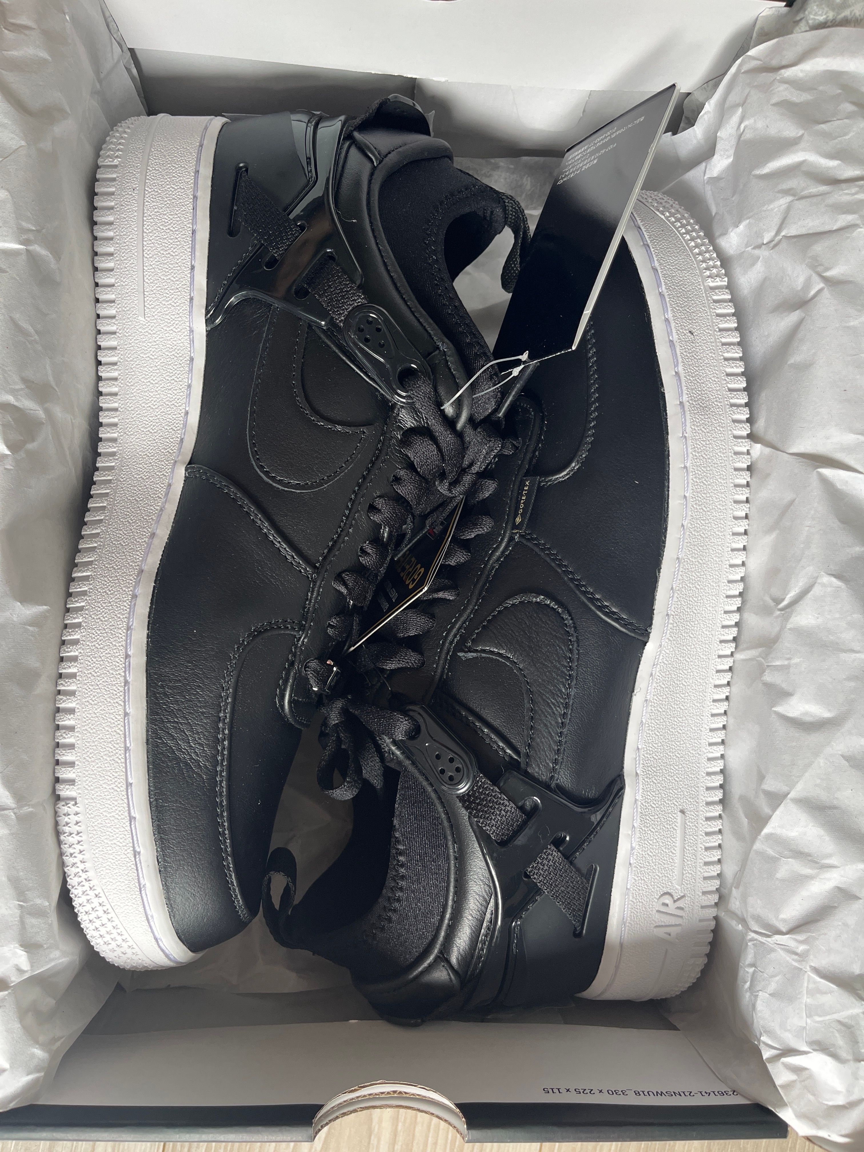 UNDERCOVER × Nike Air Force 1 Low "Black"