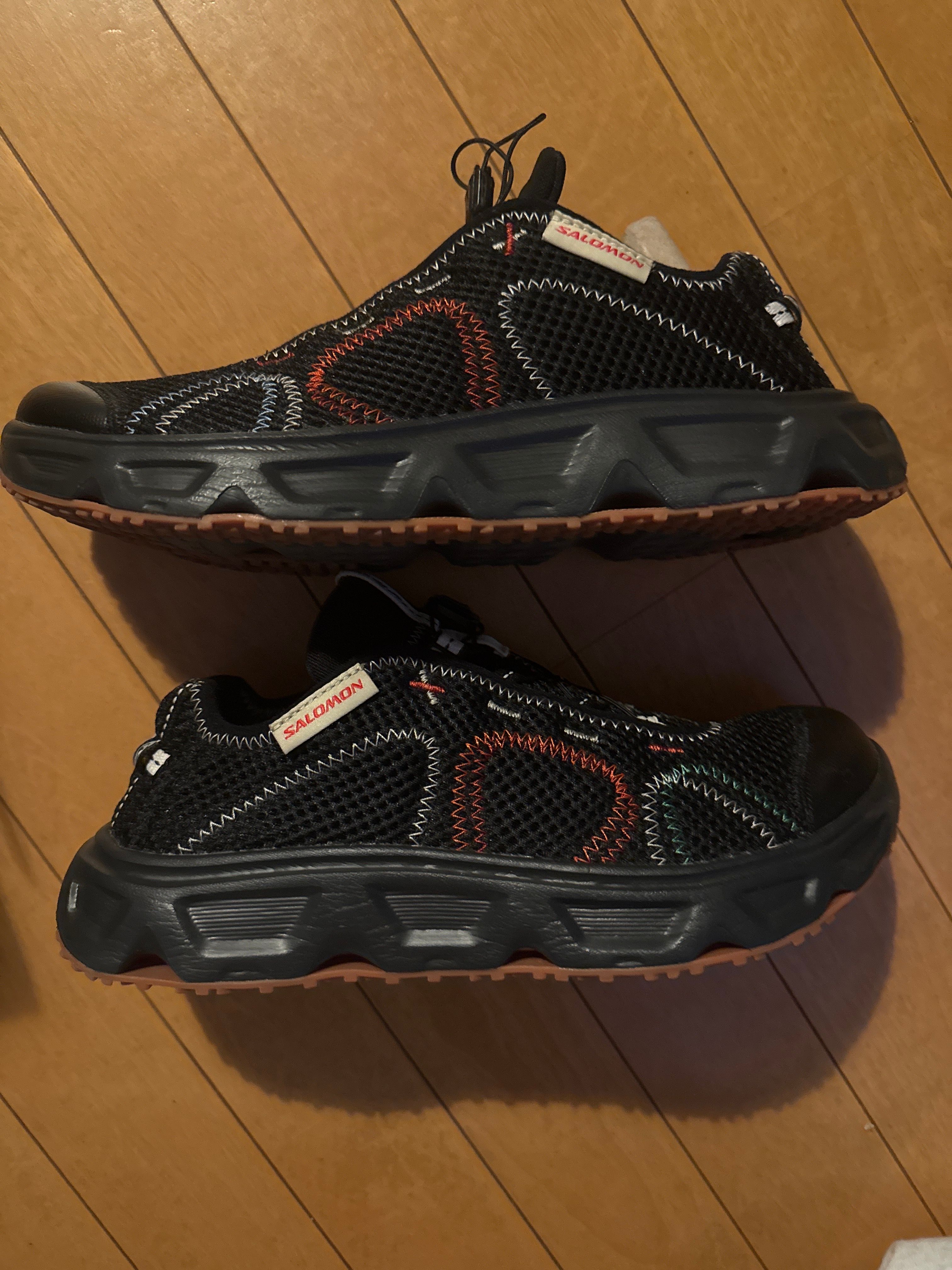 The Broken Arm × Salomon RX Travel 6.0 "Black/Bleached Sand/High Risk Red"