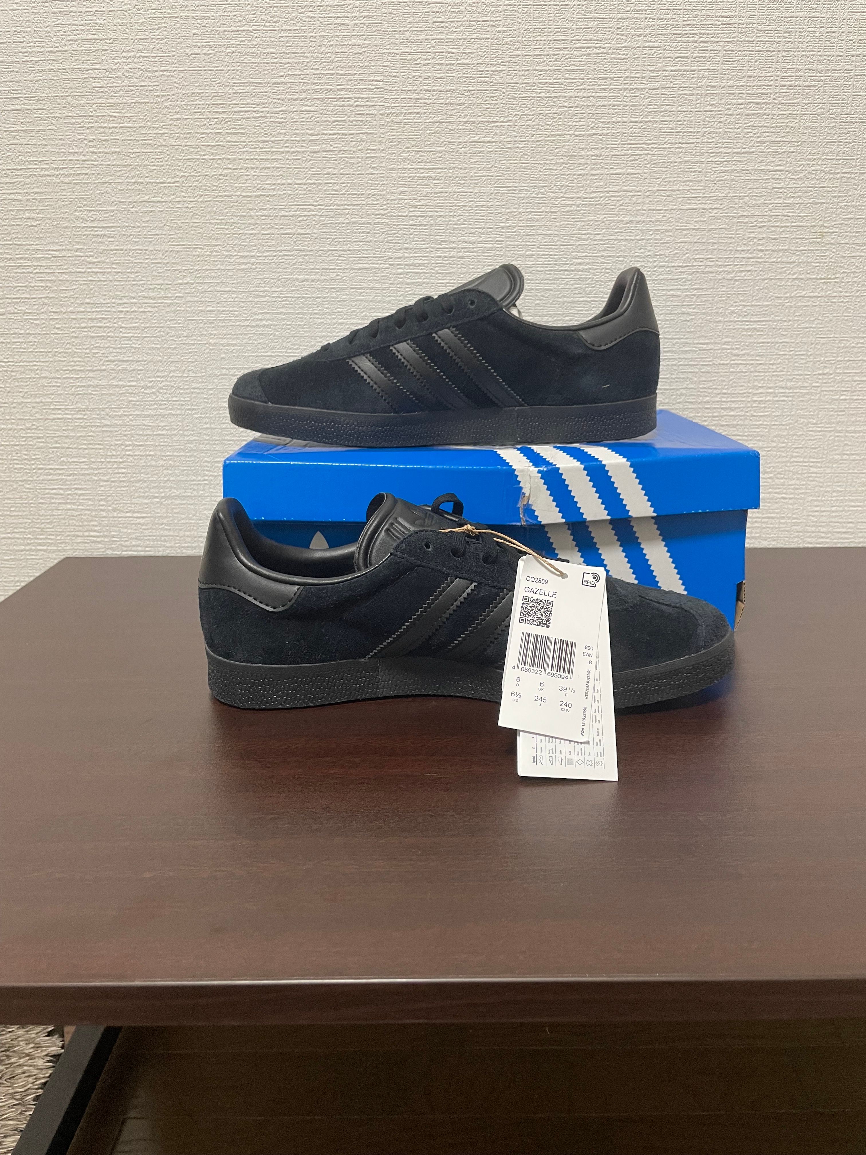 adidas Gazelle "Triple Black"