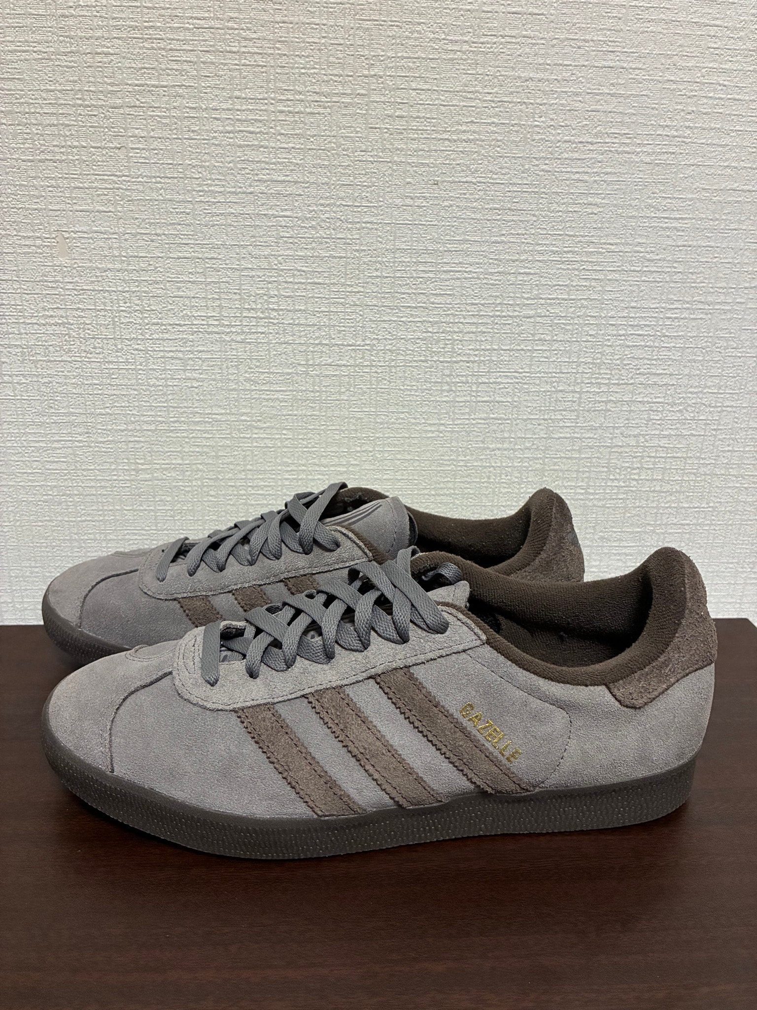 adidas Gazelle "Charcoal/Brown/Dark Brown"