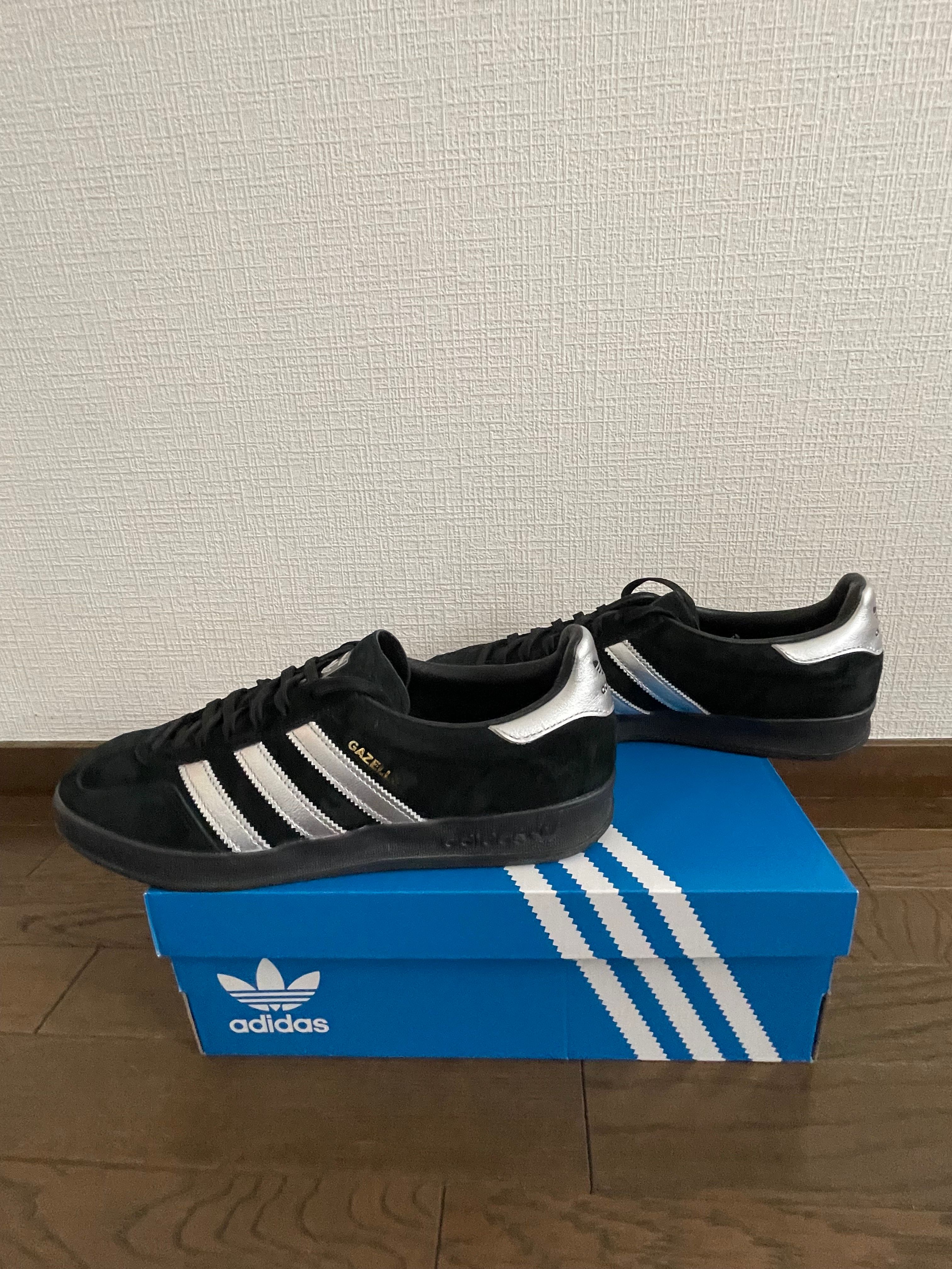 BILLY'S Exclusive adidas Gazelle Indoor "Core Black/Metallic Silver"