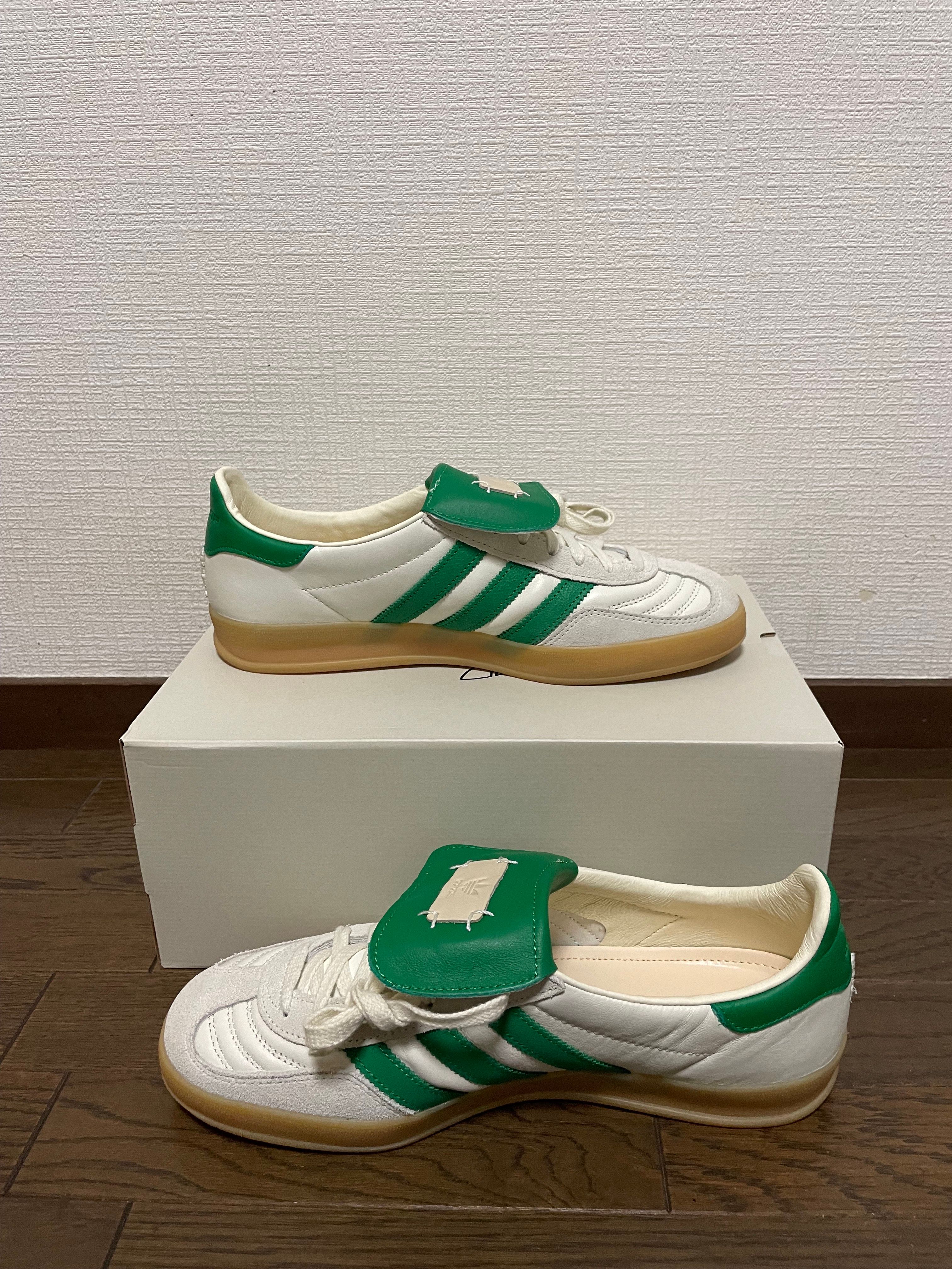 FOOT INDUSTRY × adidas Gazelle Indoor "Off White/Green"