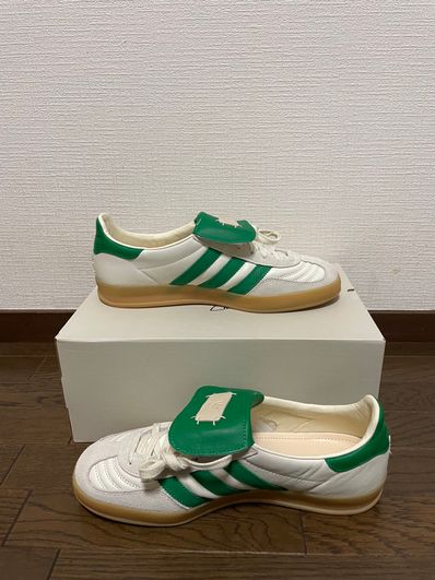 FOOT INDUSTRY × adidas Gazelle Indoor "Off White/Green"