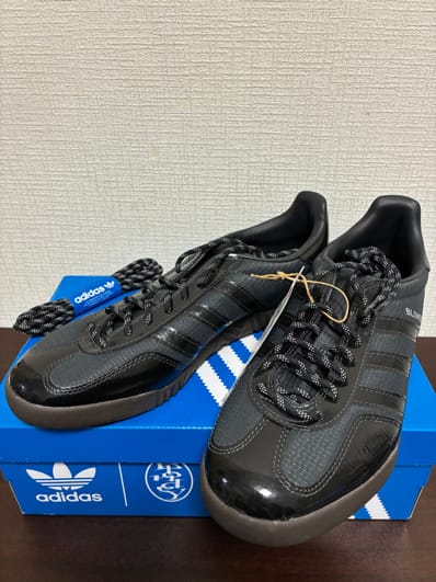 Blondey × adidas Gazelle Indoor "Grey Six/Gum"