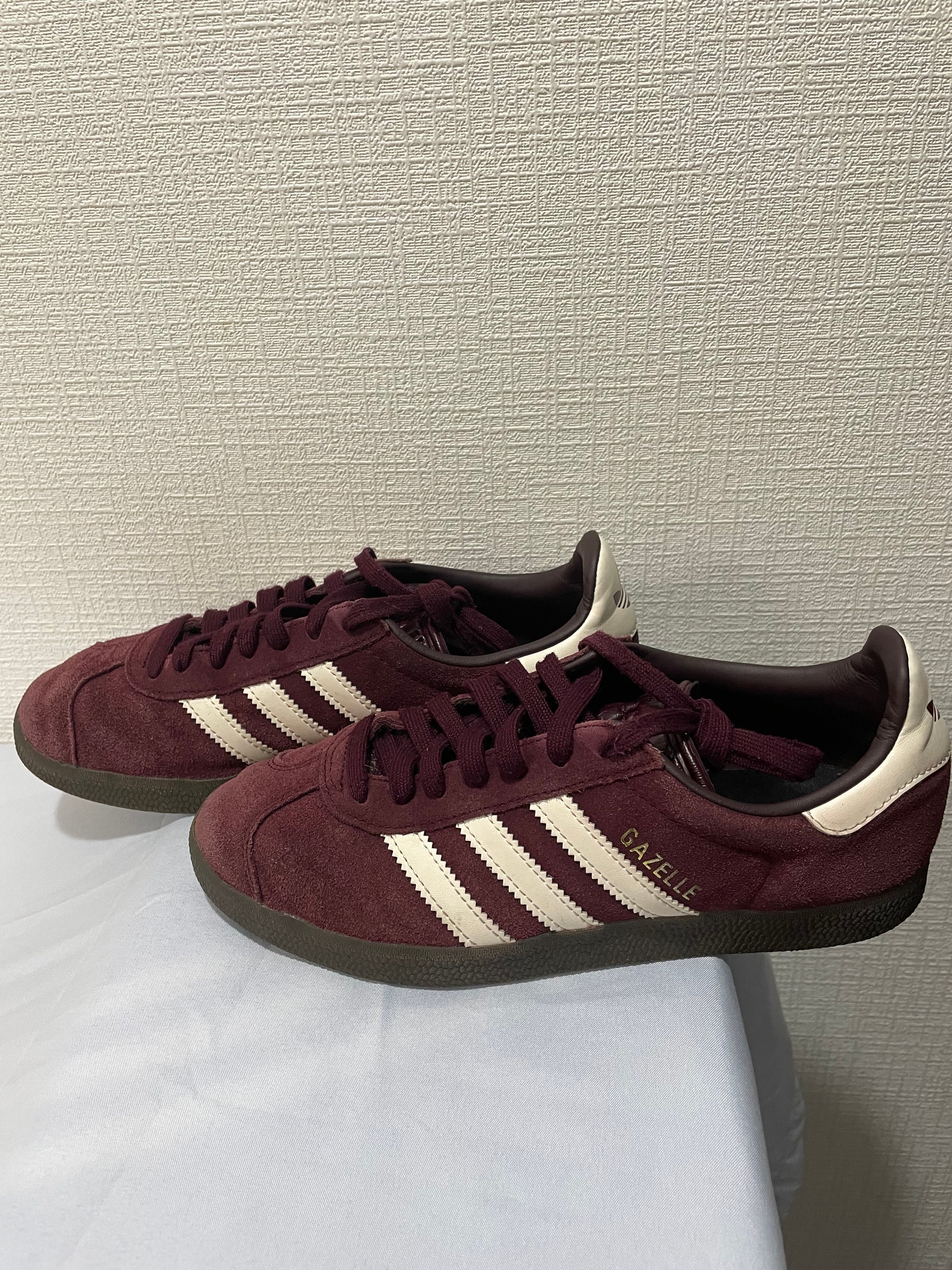 adidas Gazelle "Maroon/Chalk White/Gum"