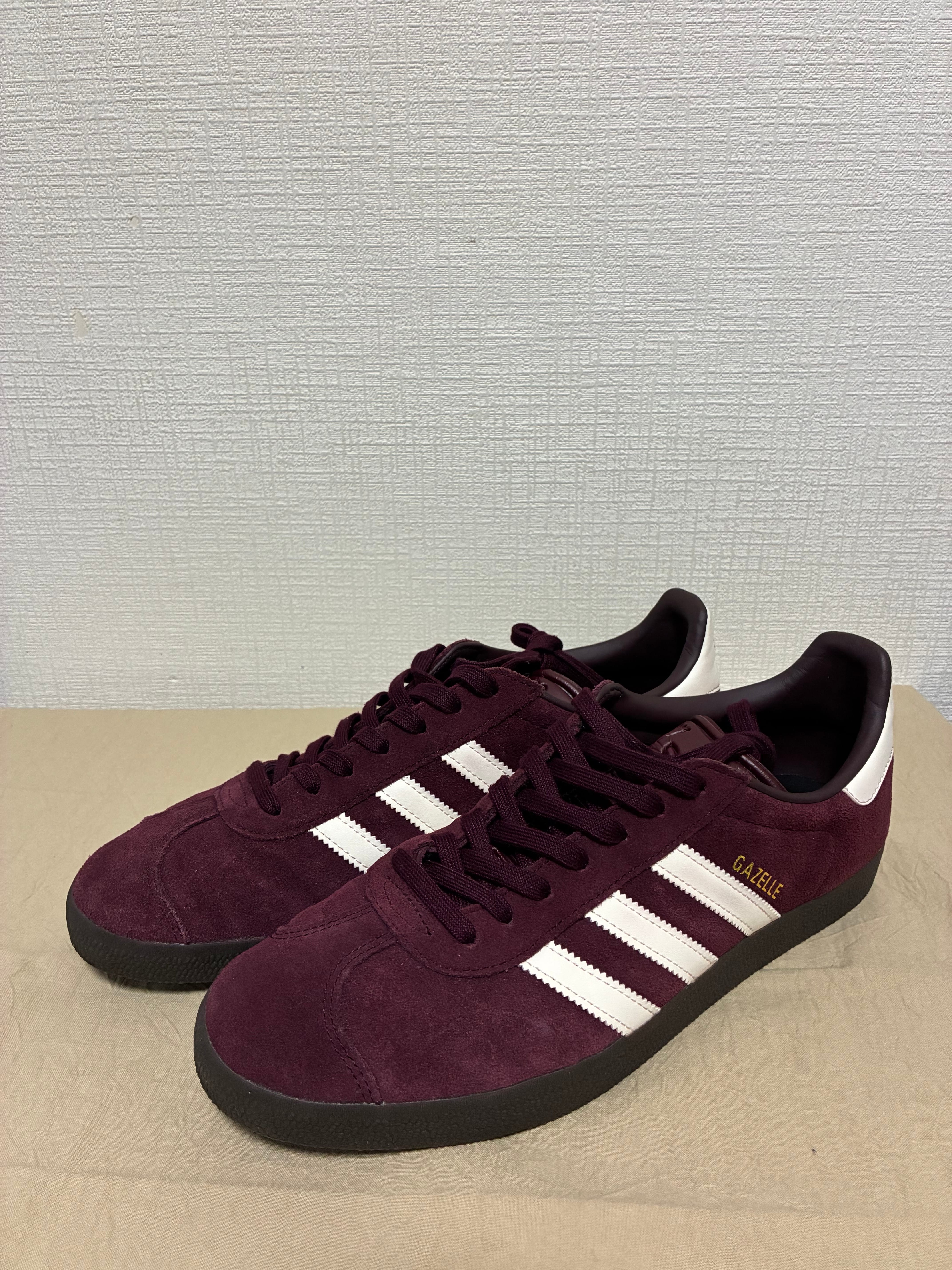 adidas Gazelle "Maroon/Chalk White/Gum"
