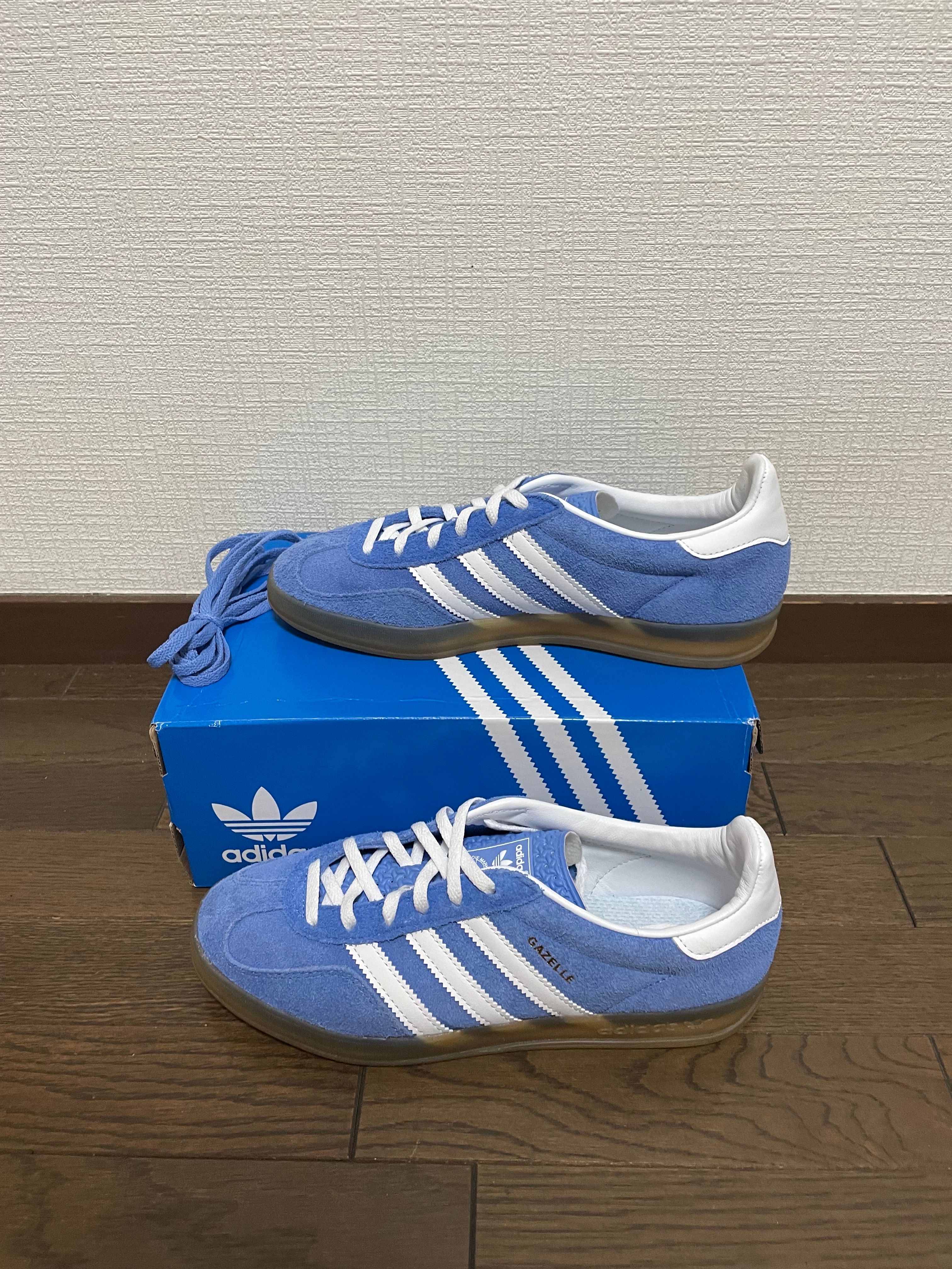 adidas Women's Gazelle Indoor "Blue Fusion/Gold Metallic"