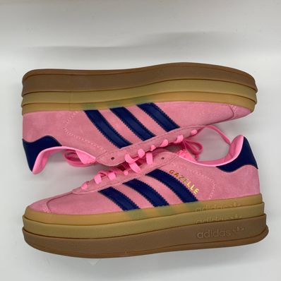 adidas Women's Gazellebold "Pink Glow/Victory Blue/Gum"