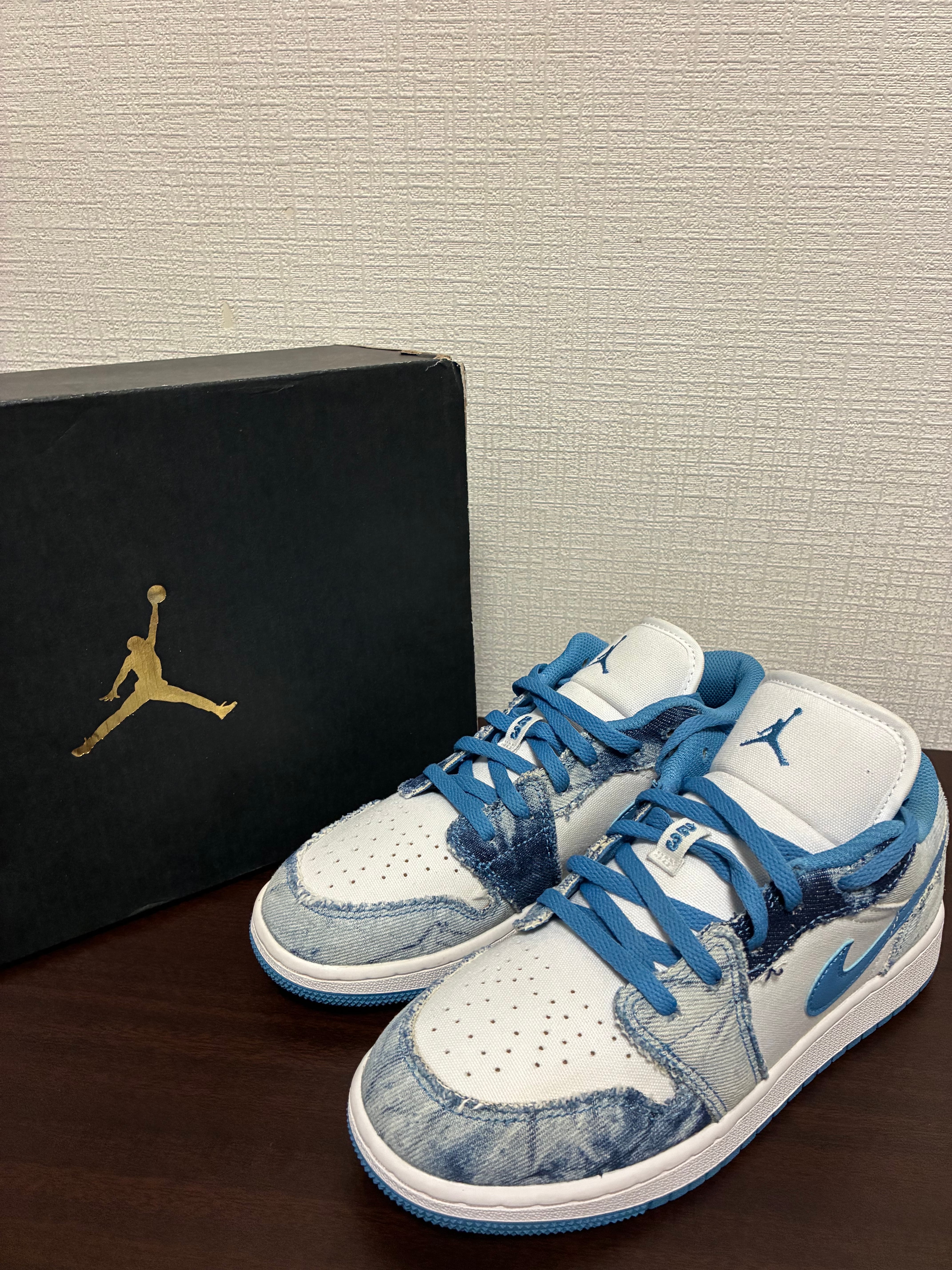 Nike GS Air Jordan 1 Low "Washed Denim"