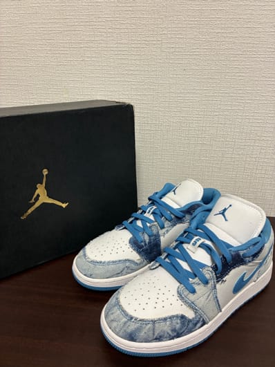 Nike GS Air Jordan 1 Low "Washed Denim"