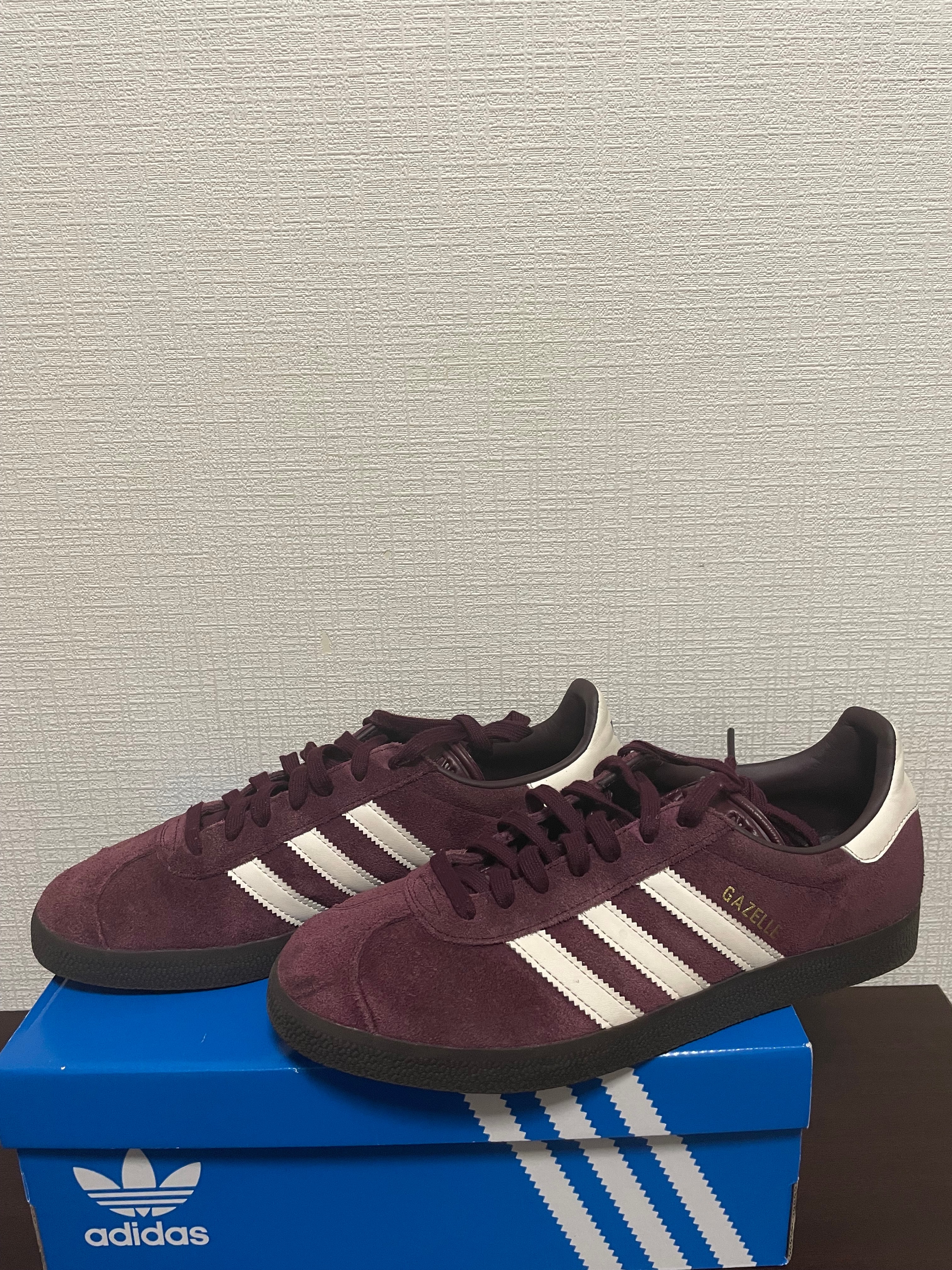 adidas Gazelle "Maroon/Chalk White/Gum"