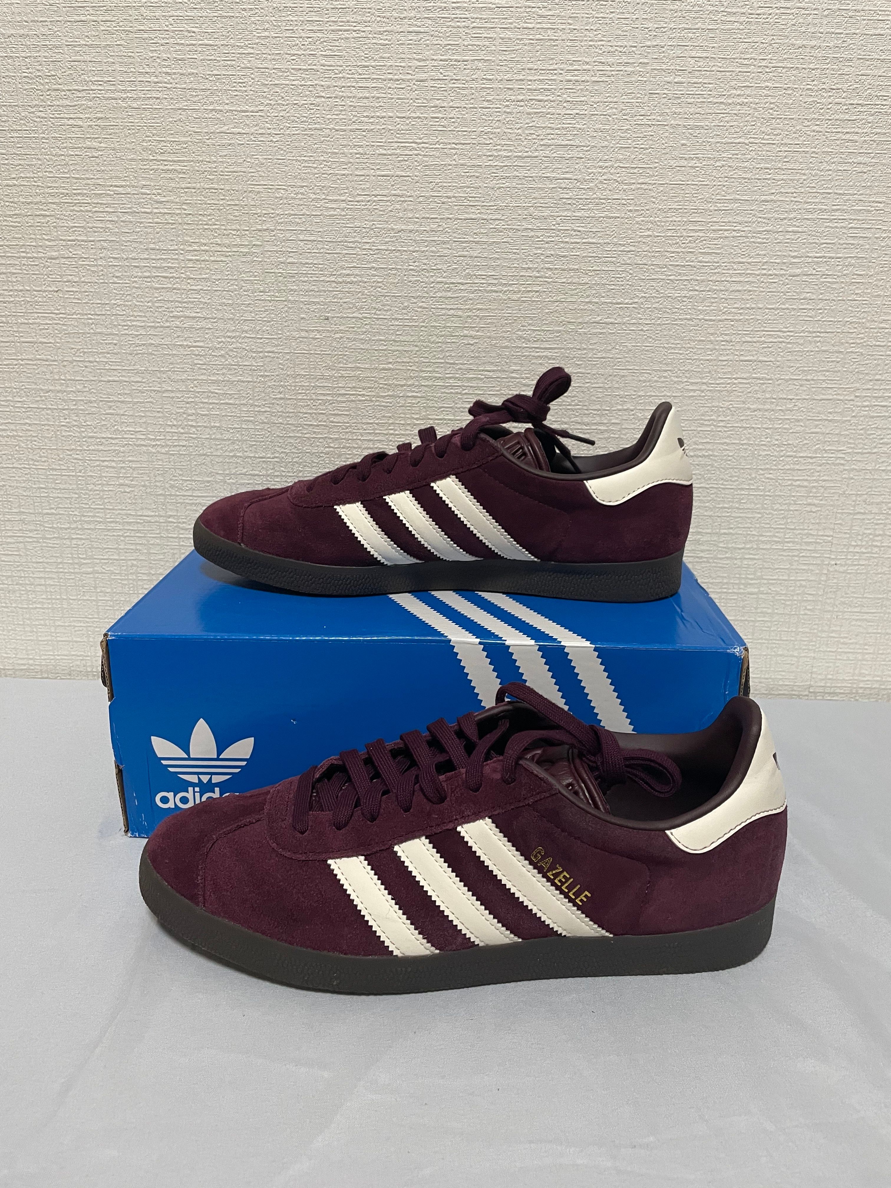adidas Gazelle "Maroon/Chalk White/Gum"