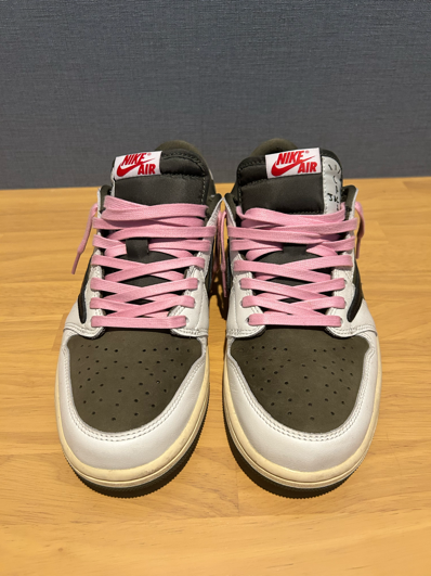 Travis Scott × Nike Air Jordan 1 Low OG SP "Reverse Olive"