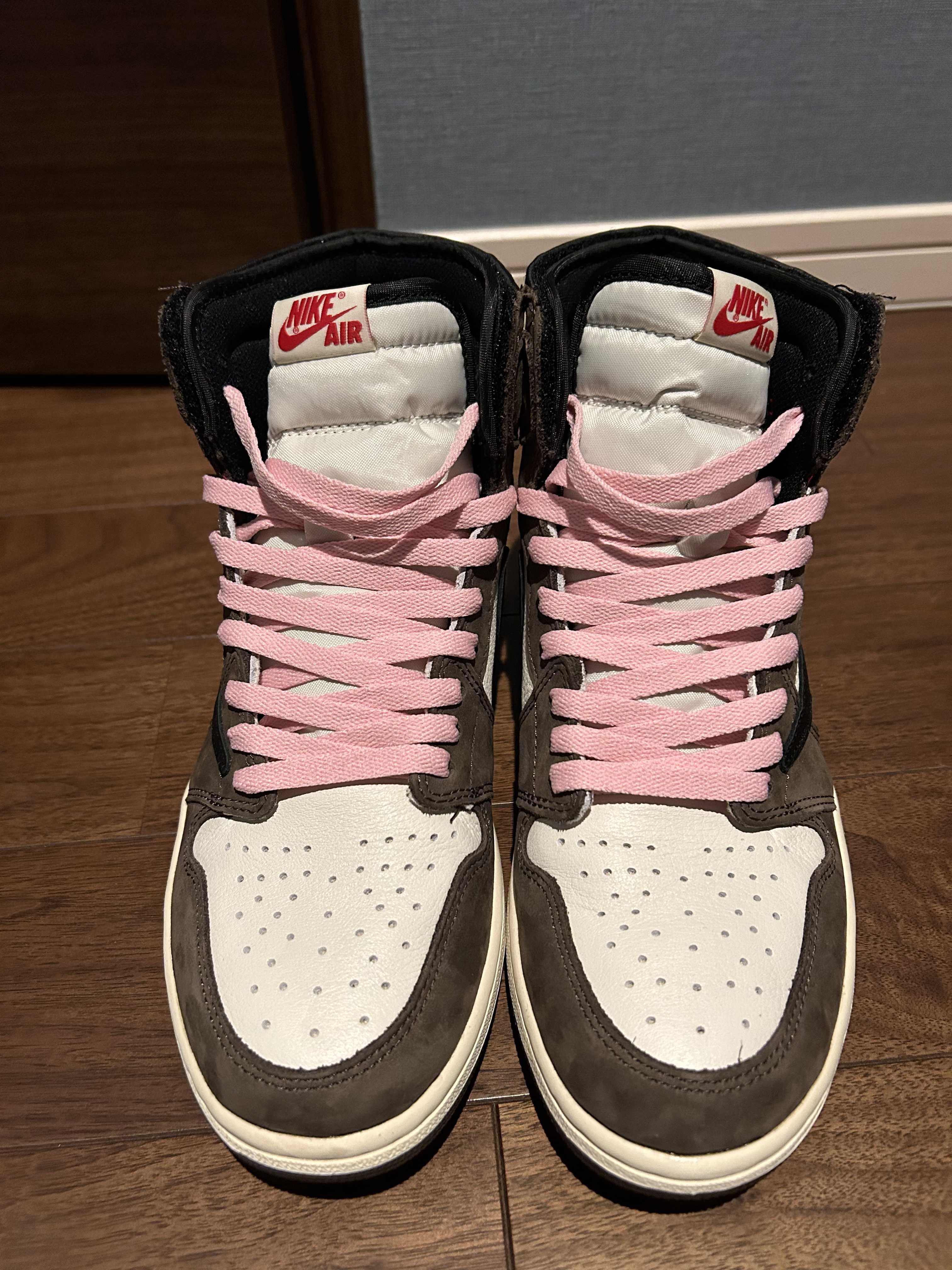 Travis Scott × Nike Air Jordan 1 Retro High OG TS SP "Sail/Dark Mocha"