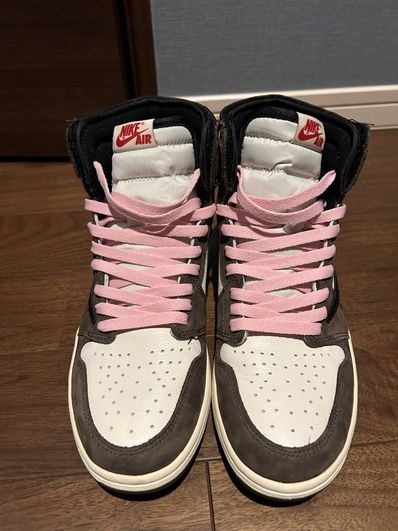 Travis Scott × Nike Air Jordan 1 Retro High OG TS SP "Sail/Dark Mocha"