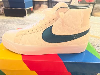 Nike SB Blazer Mid EK "Summit White/Night Shade-White"