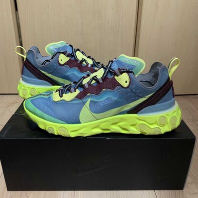 UNDERCOVER × Nike React Element 87 "Blue/Yellow"