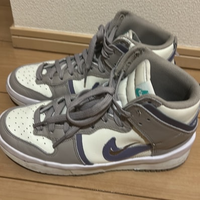 NIKE Women's DUNK HIGH REBEL "IRON PURPLE"