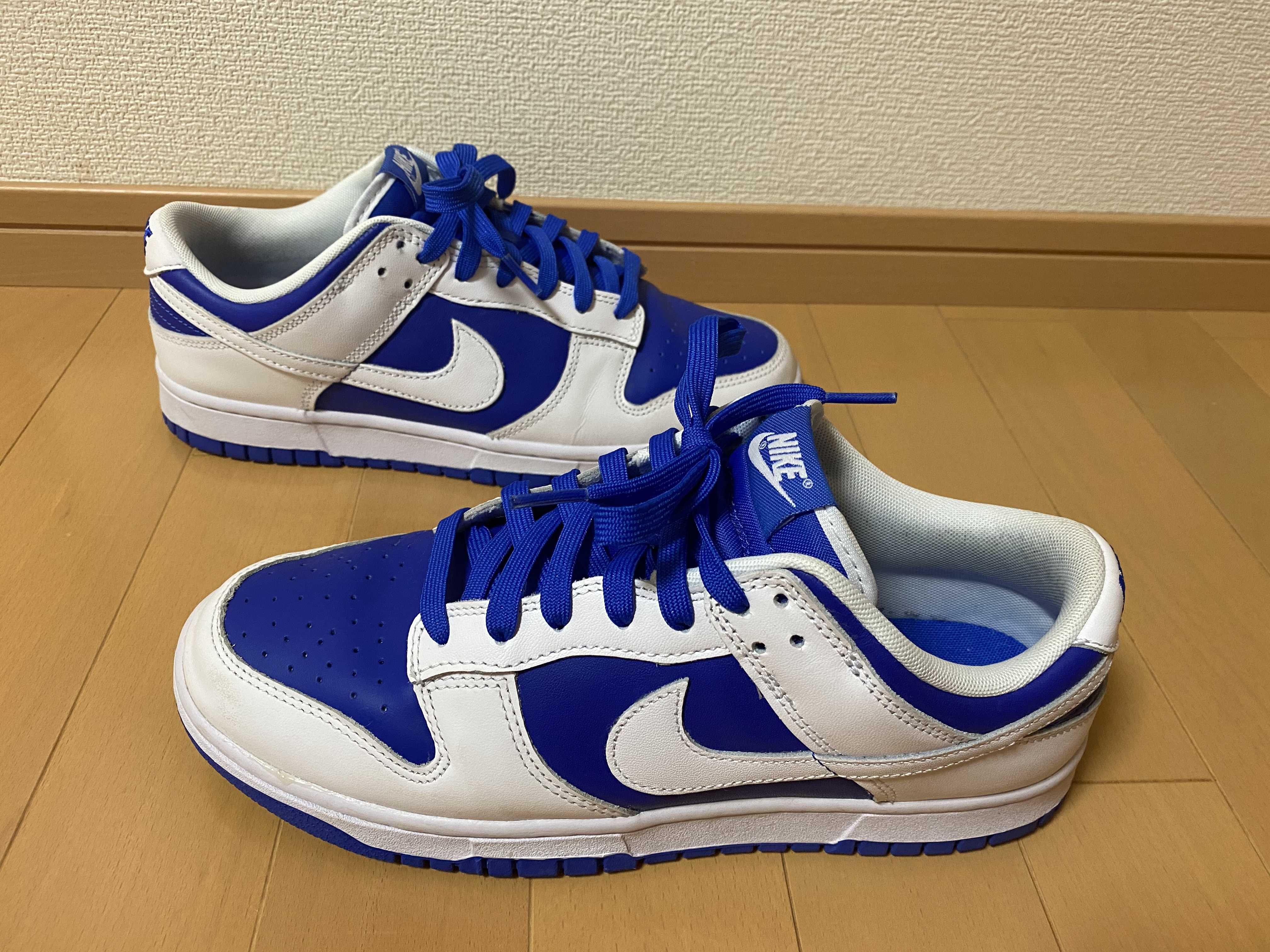 Nike Dunk Low Retro "Racer Blue and White"