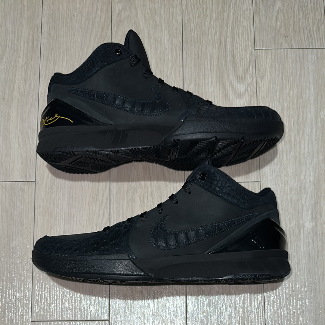 Nike Kobe 4 Protro "Black"