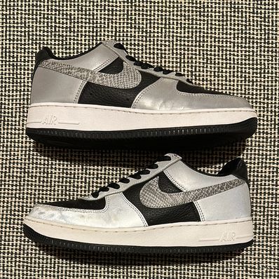Nike Air Force 1 Low "Silver Snake"