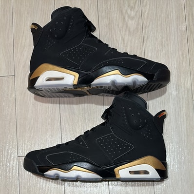 Nike Air Jordan 6 DMP "Black/Metallic Gold" (2020)